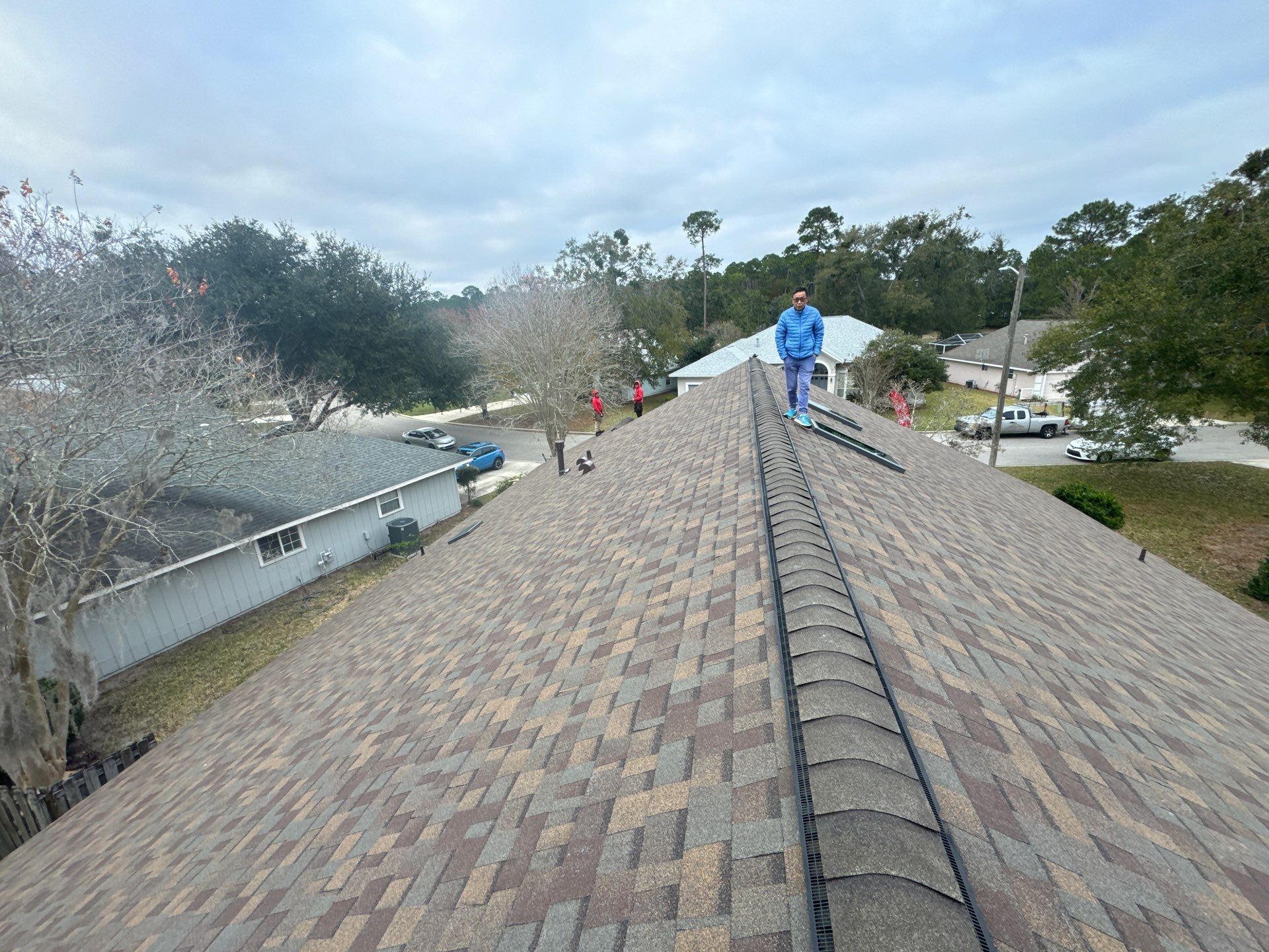 Hail damaged reroof in Gainesville, FL by Brehm Roofing