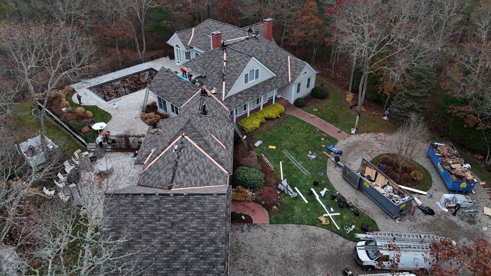 Premium Cedar Shake Roof Replacement Project in Barnstable by Mighty Dog Roofing of Greater Middlesex County