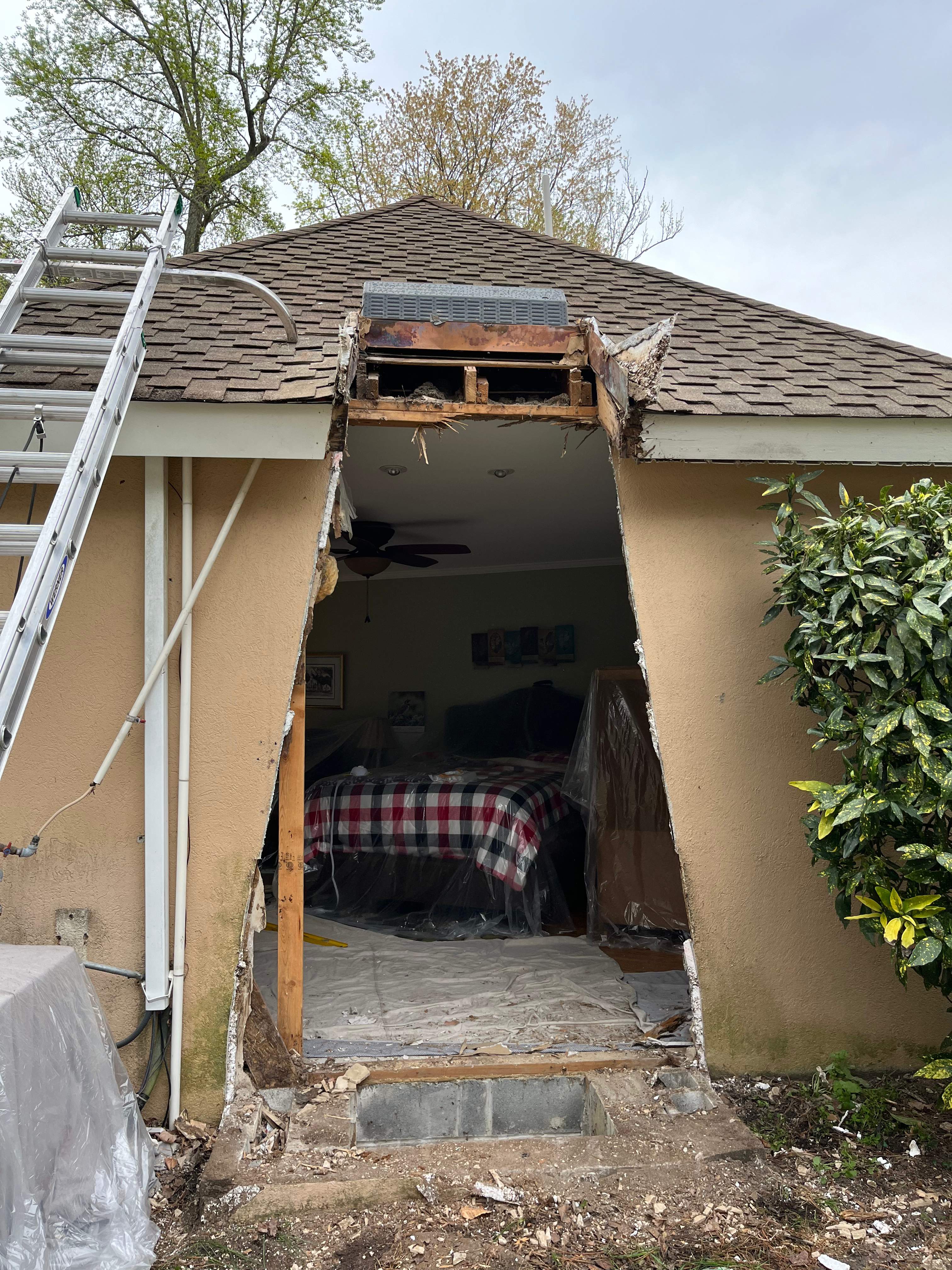 Complete Chimney Replacement x2 in Virginia Beach by Premier Chimney and Roofing