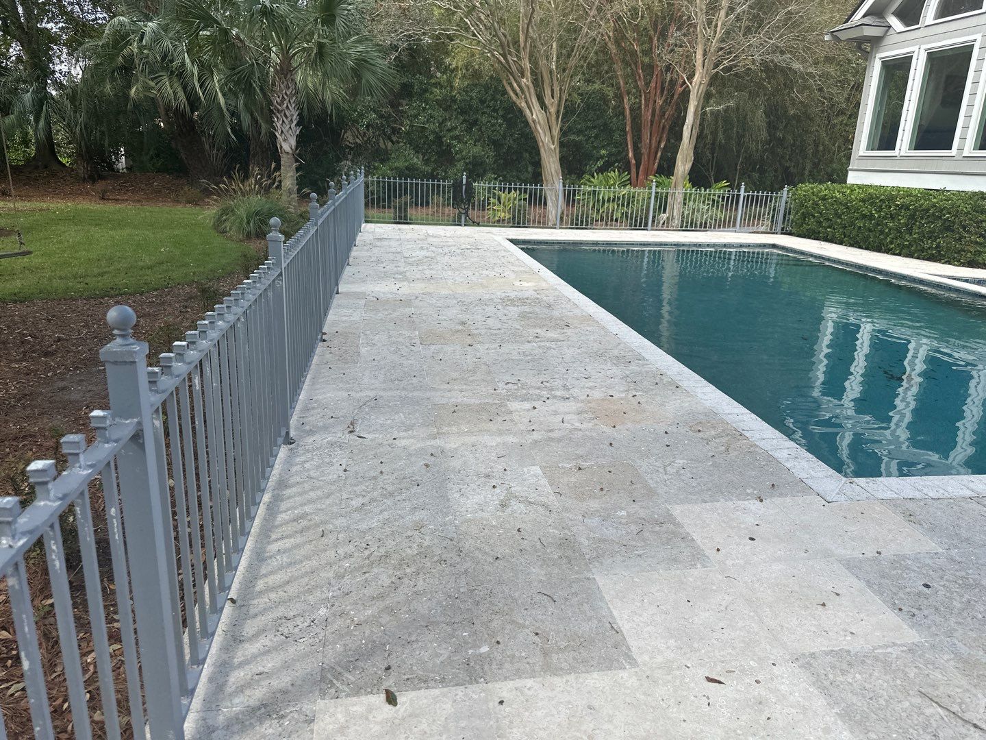 Travertine using Concrete Sealant by DuraSeal
