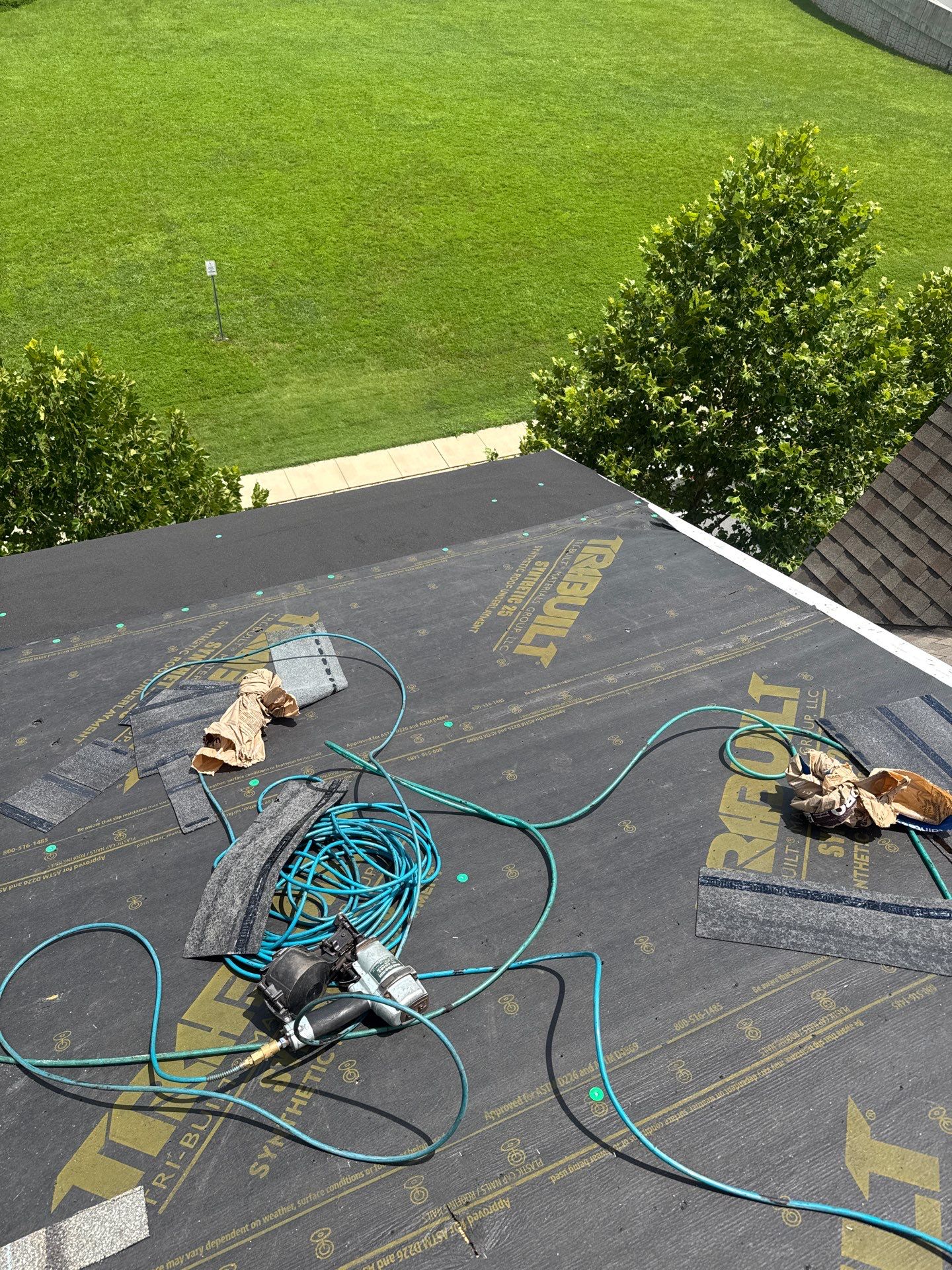 New Shingle Roof Installation  by Alpha Design Services