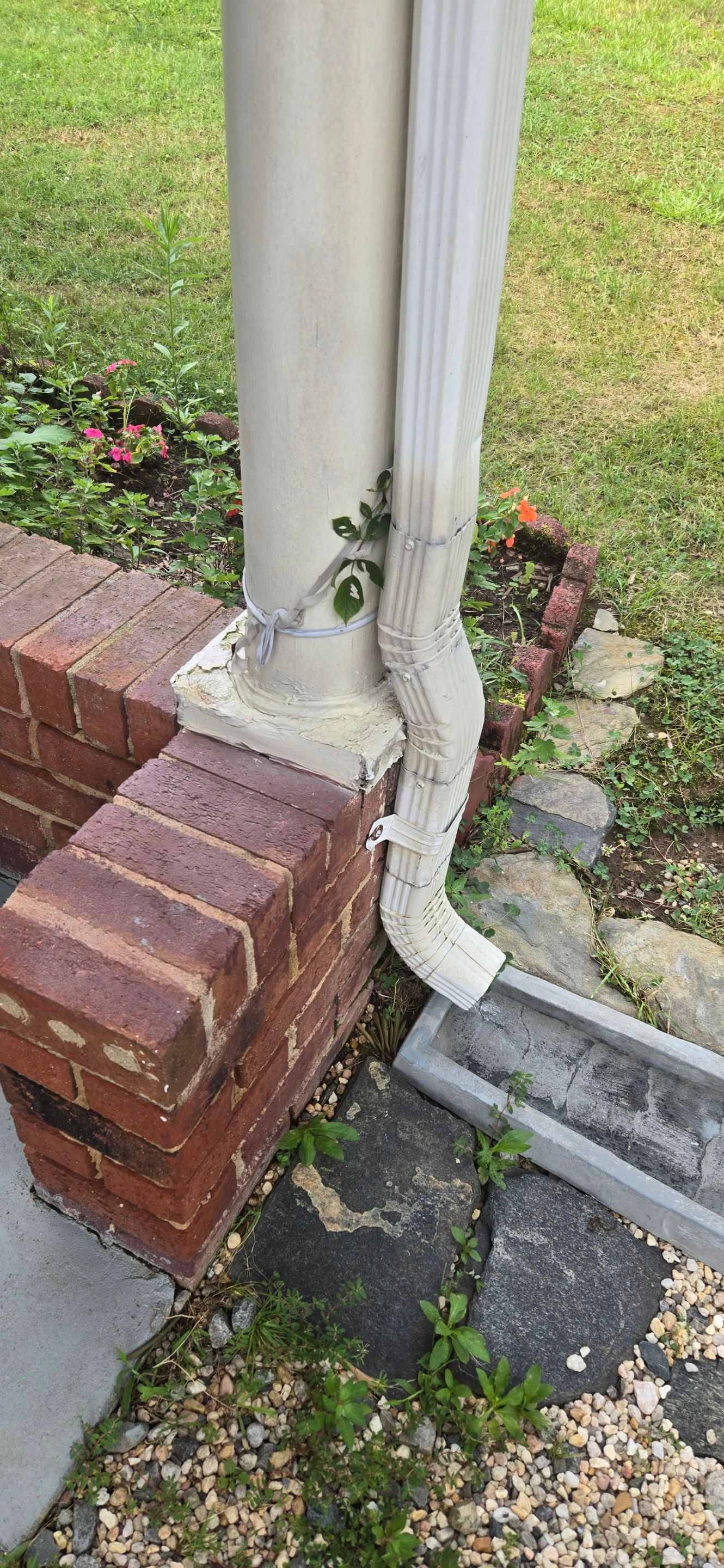 From Old to New: Carport Column Transformation by A Step Above Handy LLC