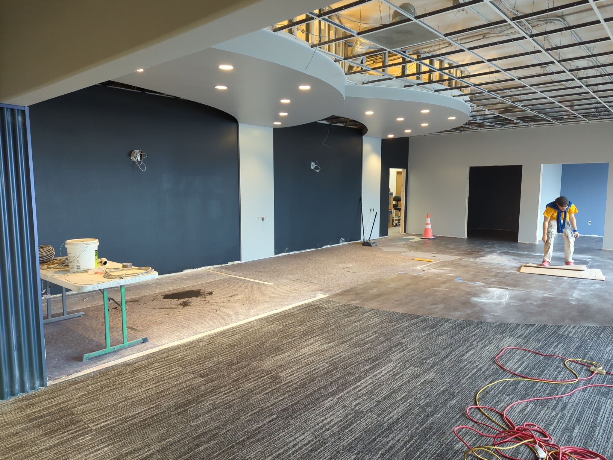 Commercial Interior Remodel Painting by Midnight Sun Painting