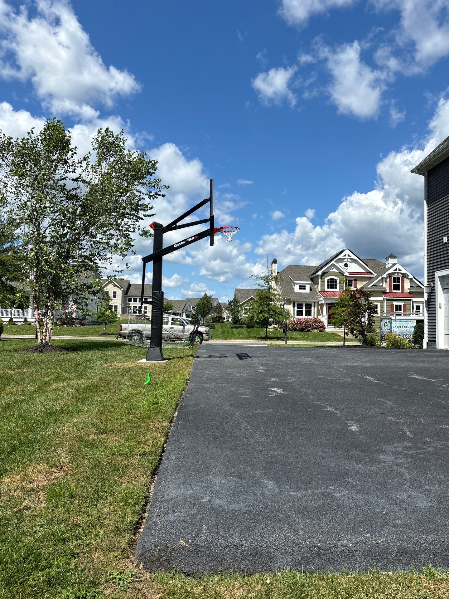 Interior Remodel & Basketball Goal Installation – Middletown, DE by Laser Focused Solutions LLC