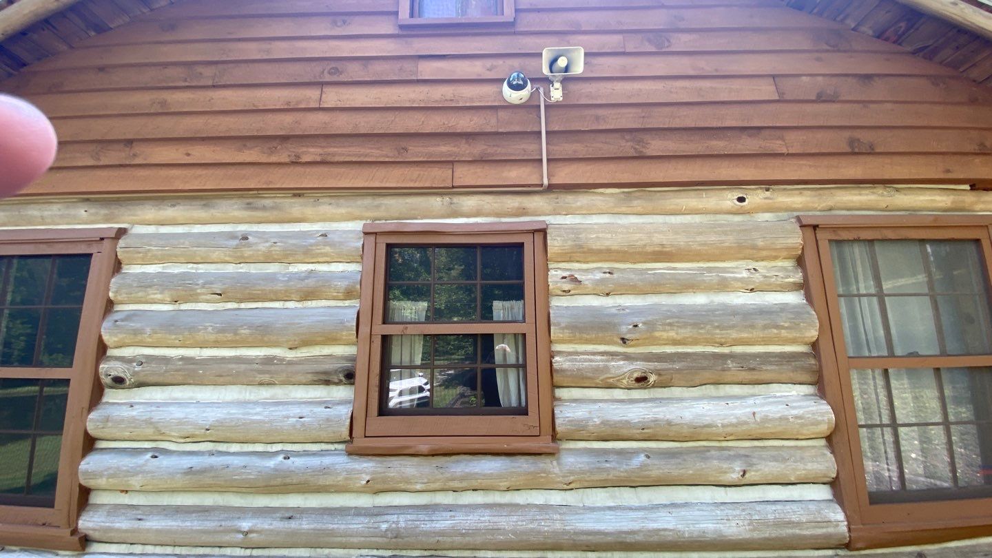 Cabin using Wood Sealant by DuraSeal