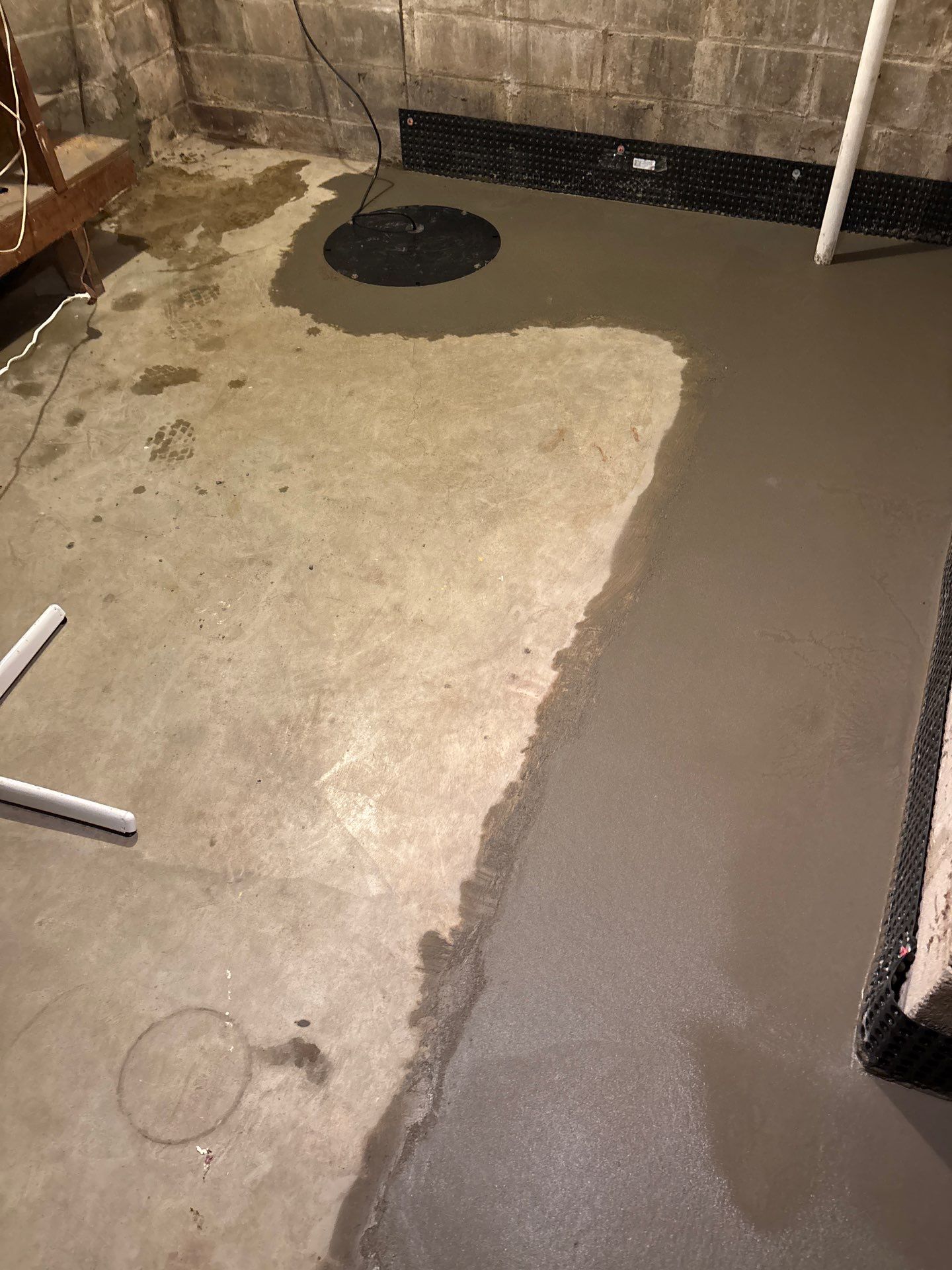 Drain Tile in South Minneapolis by Waterproofing Northeast