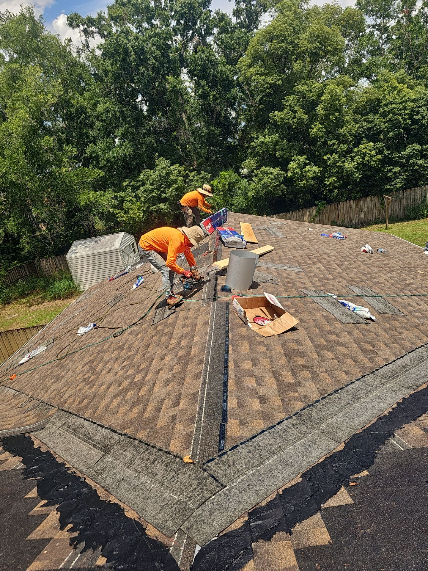 Project in Land O' Lakes 34639 by Mitchell Roofing Company LLC 