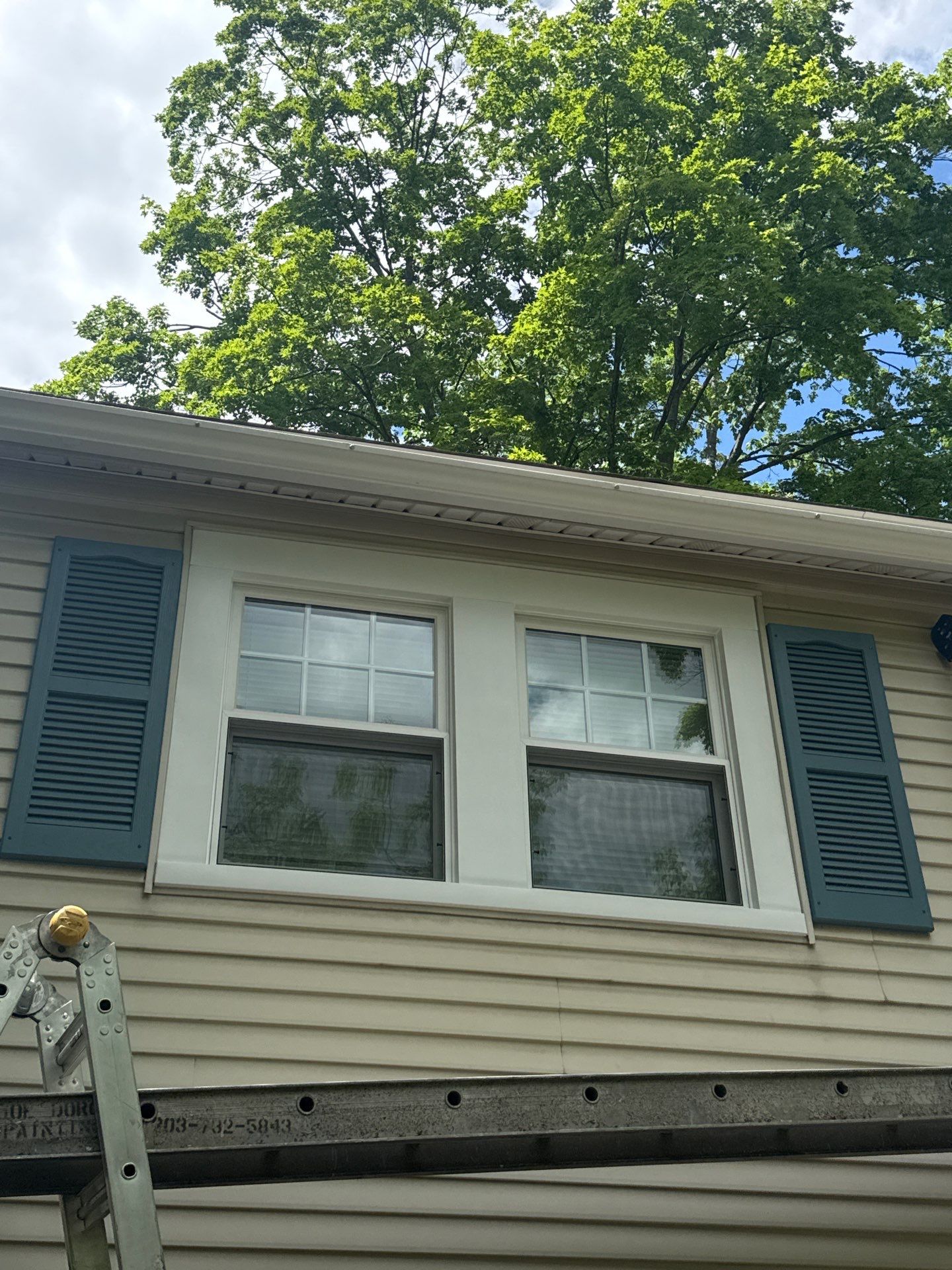 Infinity by Marvin Window Installation using Infinity By Marvin Double-Hung window by DiGiorgi Roofing and Siding Inc