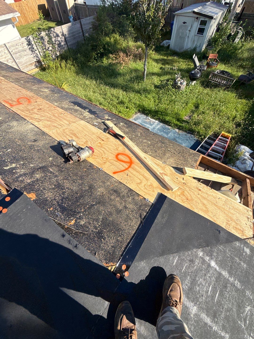 Project in St. Petersburg 33703 by Mitchell Roofing Company LLC