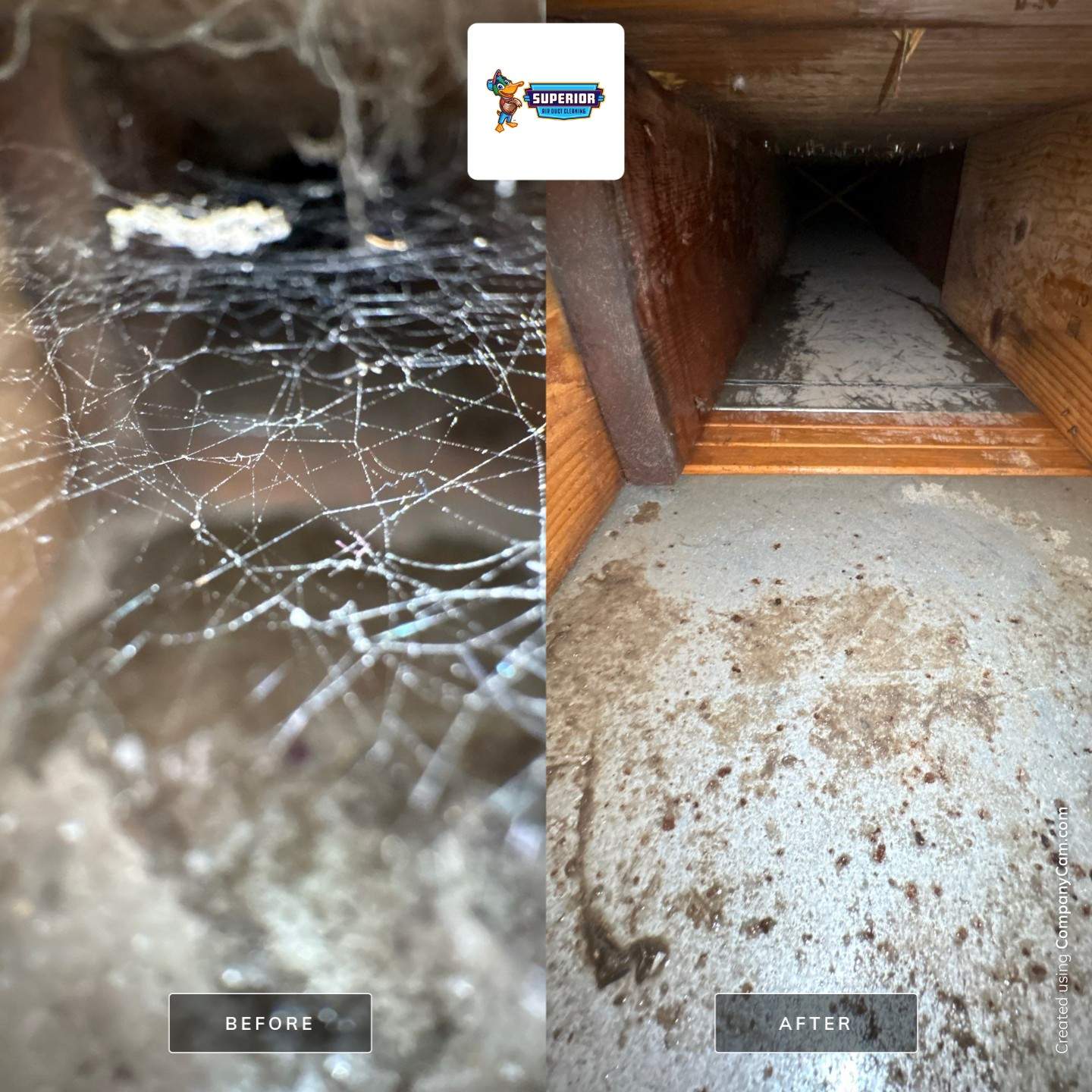 Air Duct Cleaning With a Vacuum Truck in Deerfield, OH by Superior Air Duct Cleaning