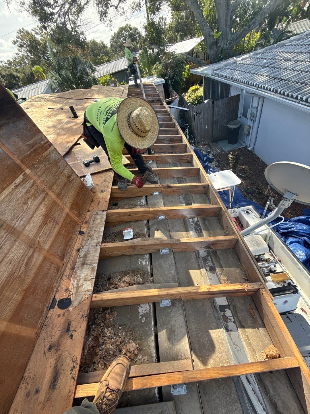 Project in Clearwater 33763 by Mitchell Roofing Company LLC 