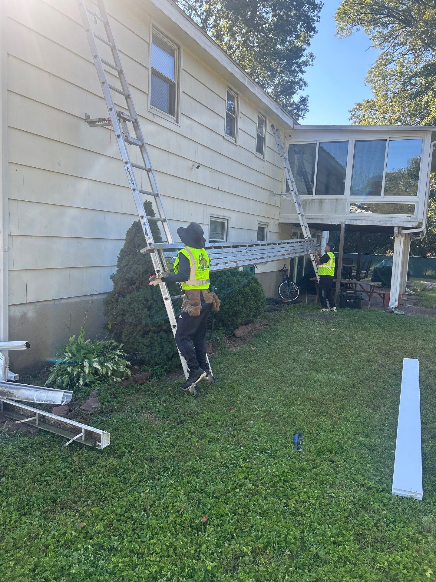 Project in East Hartford by Golden Shield Roofing