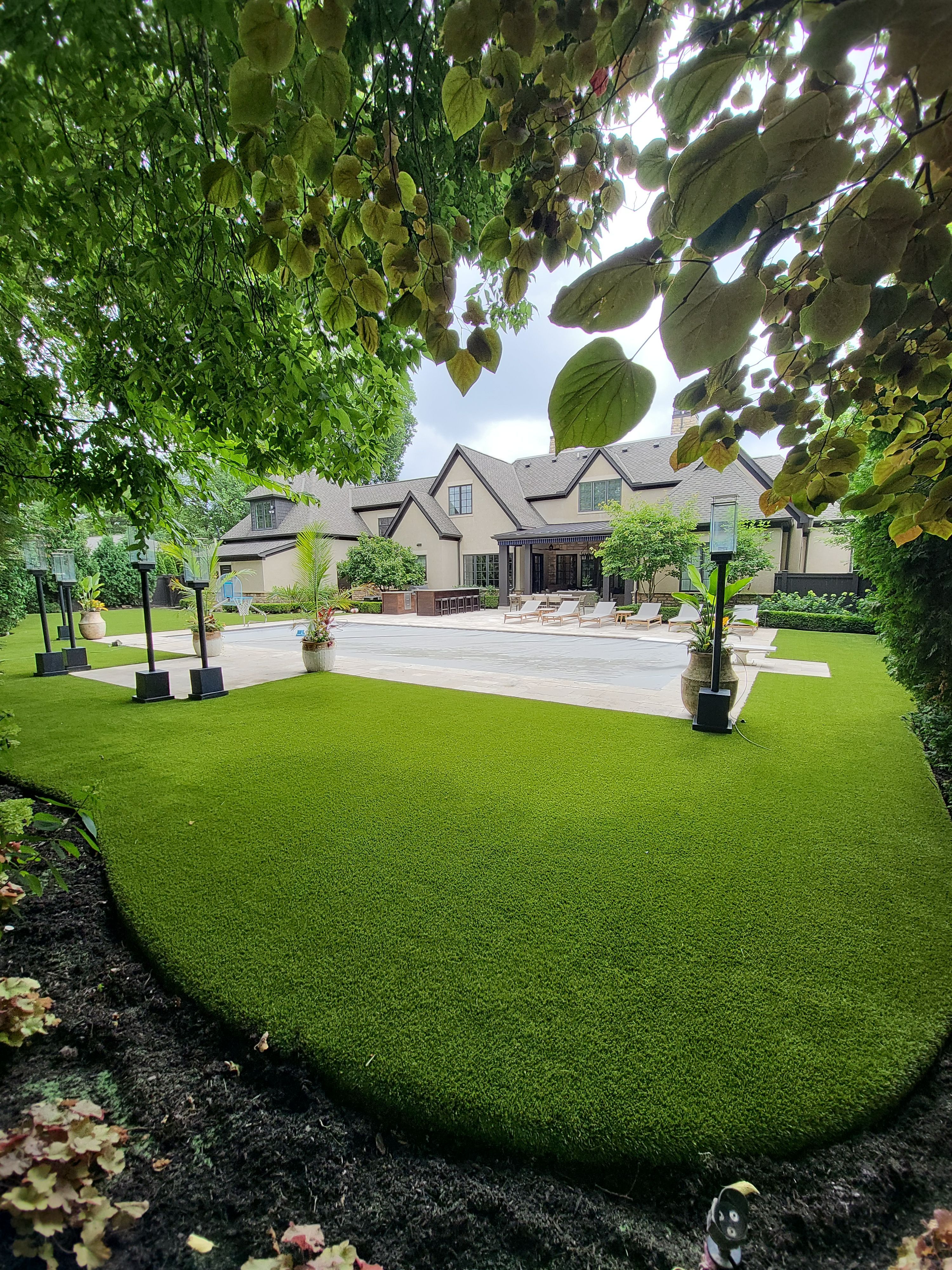 Upper Arlington Full Backyard Transformation by Southwest Greens Midwest