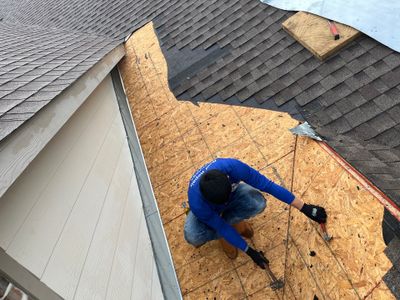 Residential Roofing Repair using Owen's Corning Duration (Lifetime) Shingles