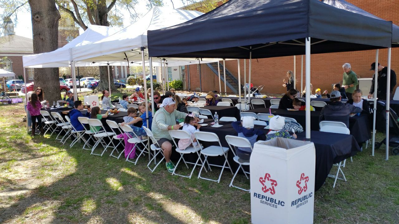 Charlies Hart Foundation Carnival Fundraiser using labor by Power Wash Masters LLC