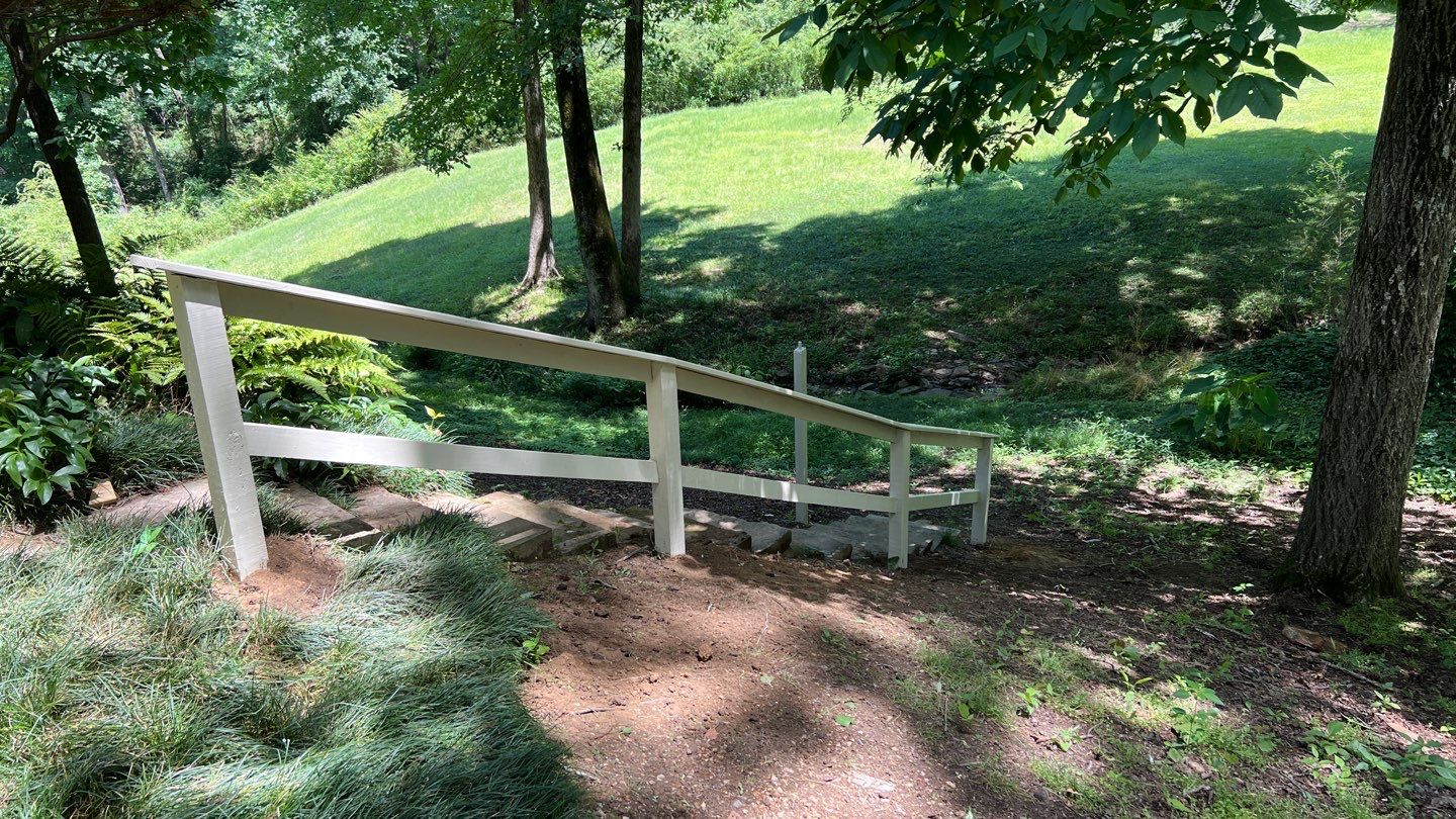 Mountain Brook - Handrail by Pillar and Pine