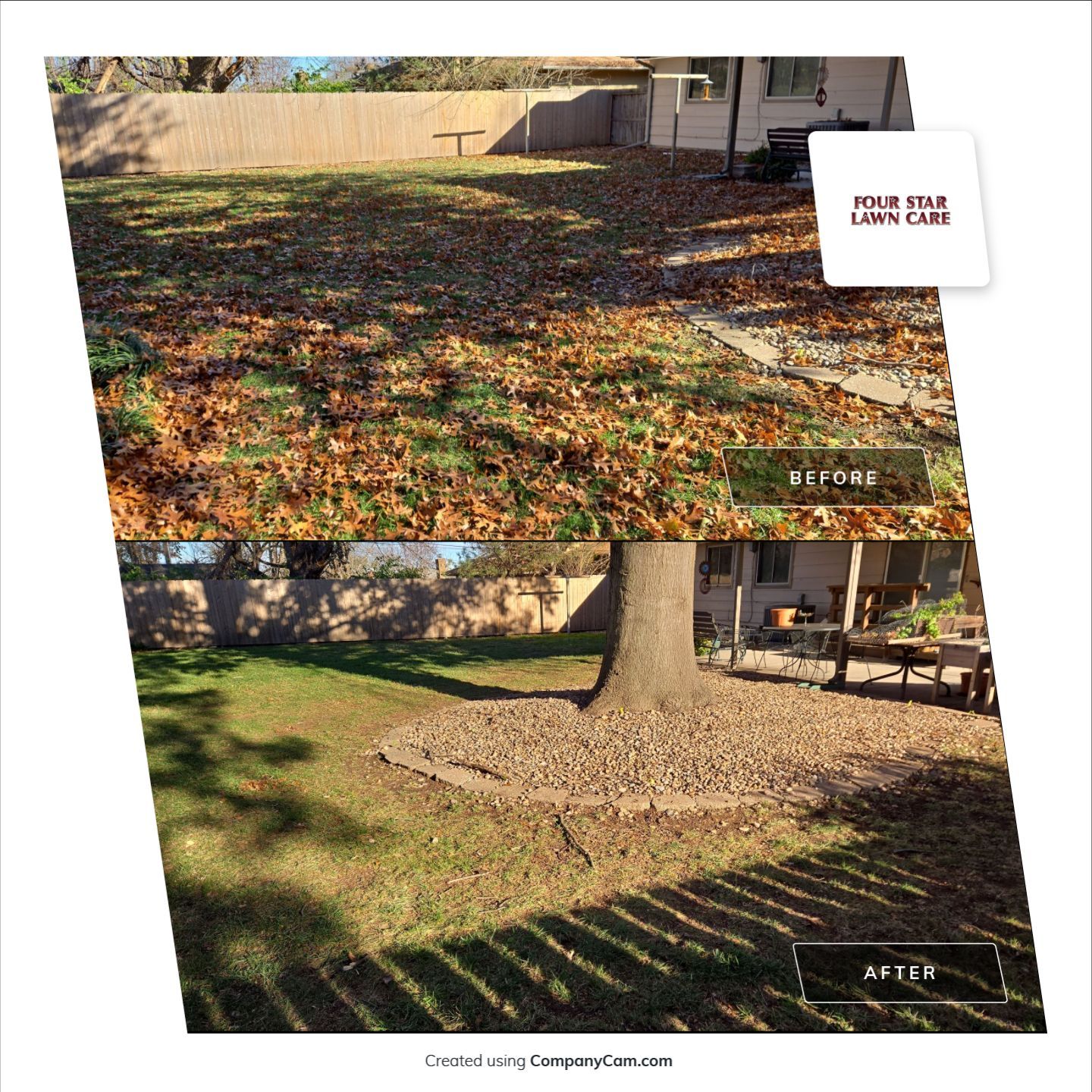 Project in Wichita by Four Star Lawn Care