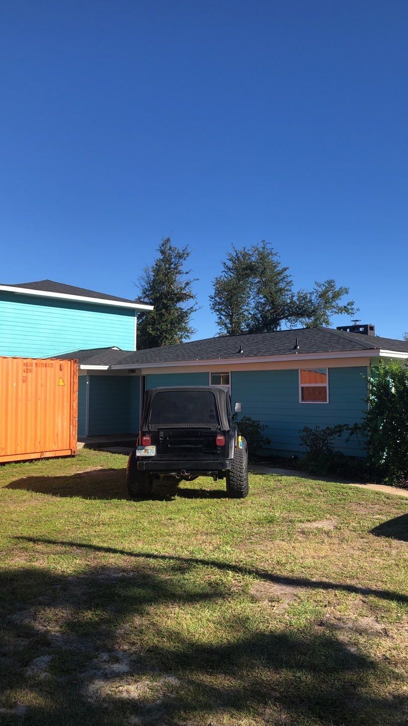 Seamless Gutter Installation using White K-Style Gutters by Gutter Professors