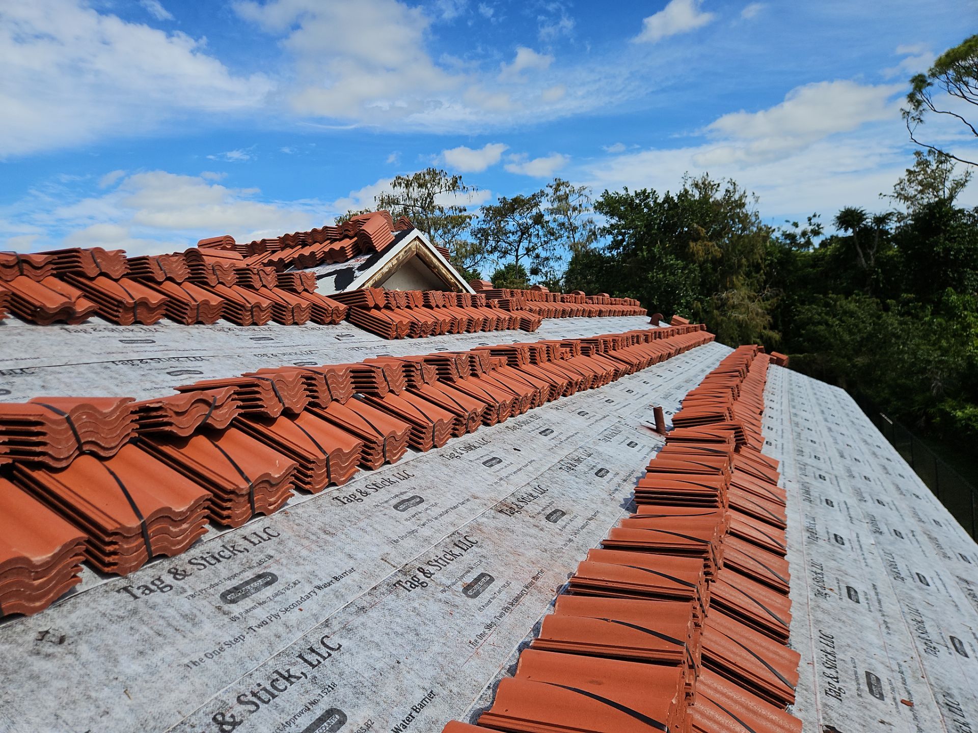 Residential Roofing Installation using Westlake Roofing Tile by BLUES BROTHERS ROOFING