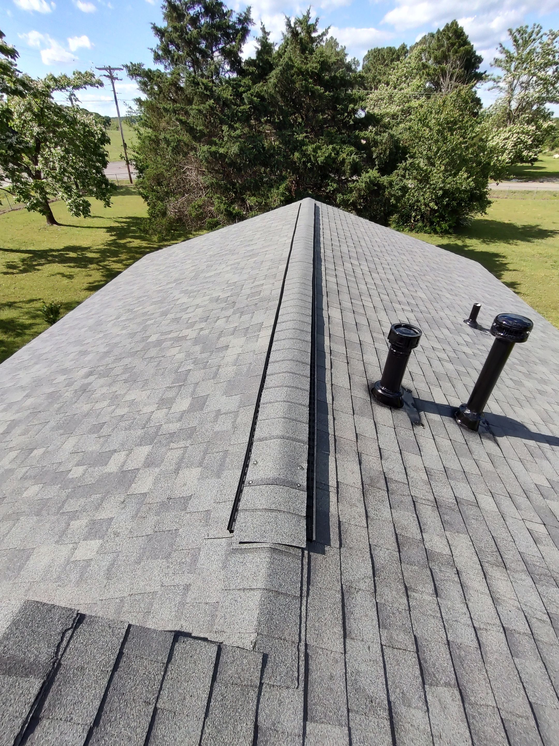 Roof replacement & Storm Door by In & Out Construction & Remodeling, LLC