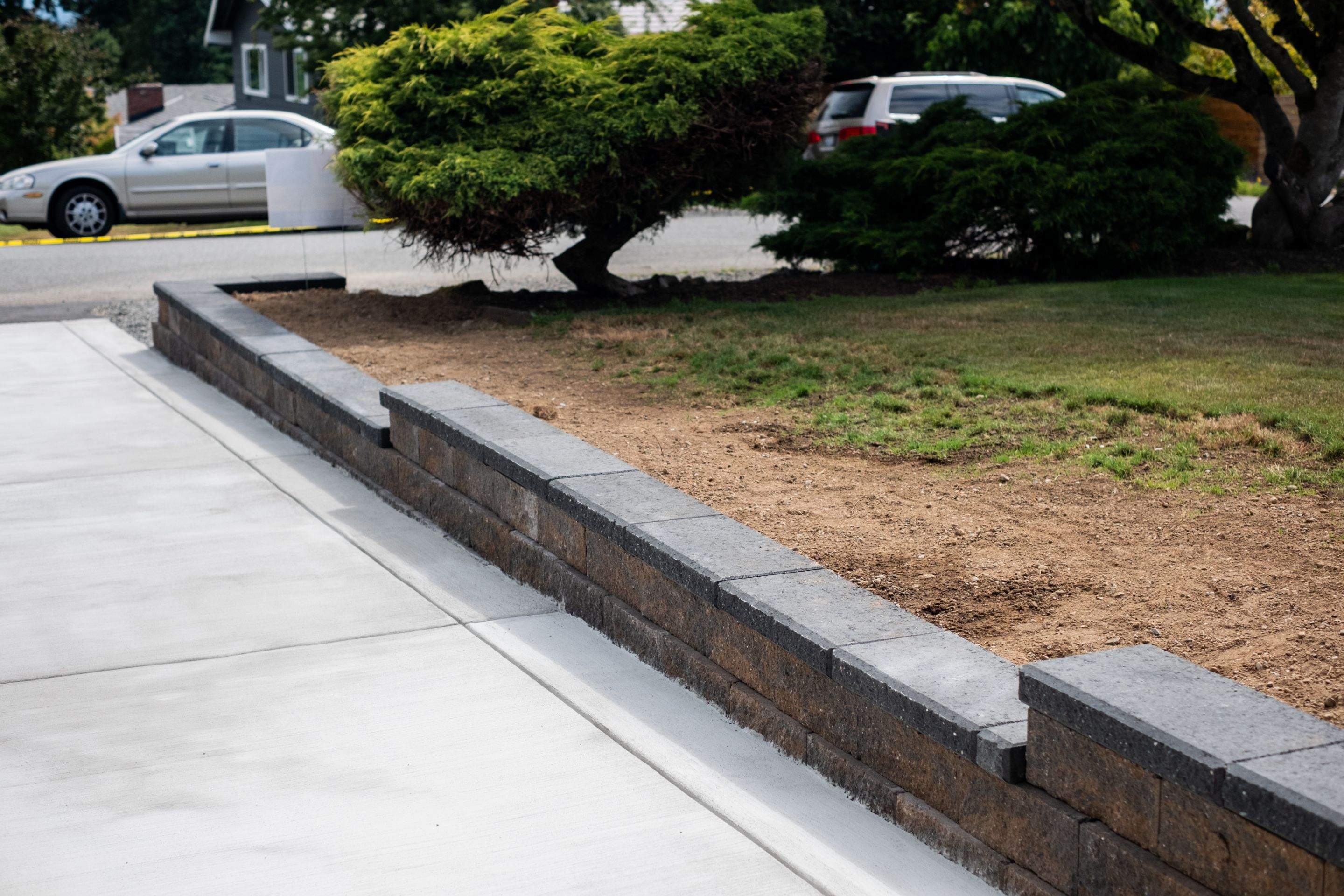 Justin | Retaining Wall, Landscape Project  by Jireh Asphalt & Concrete Inc 