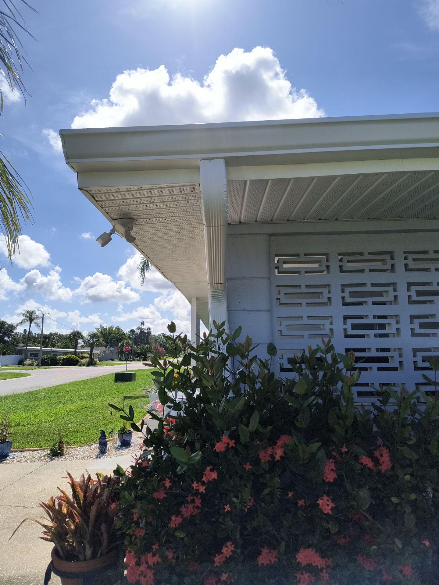 Residential Gutter Upgrade in Sarasota FL by Gutter Professors