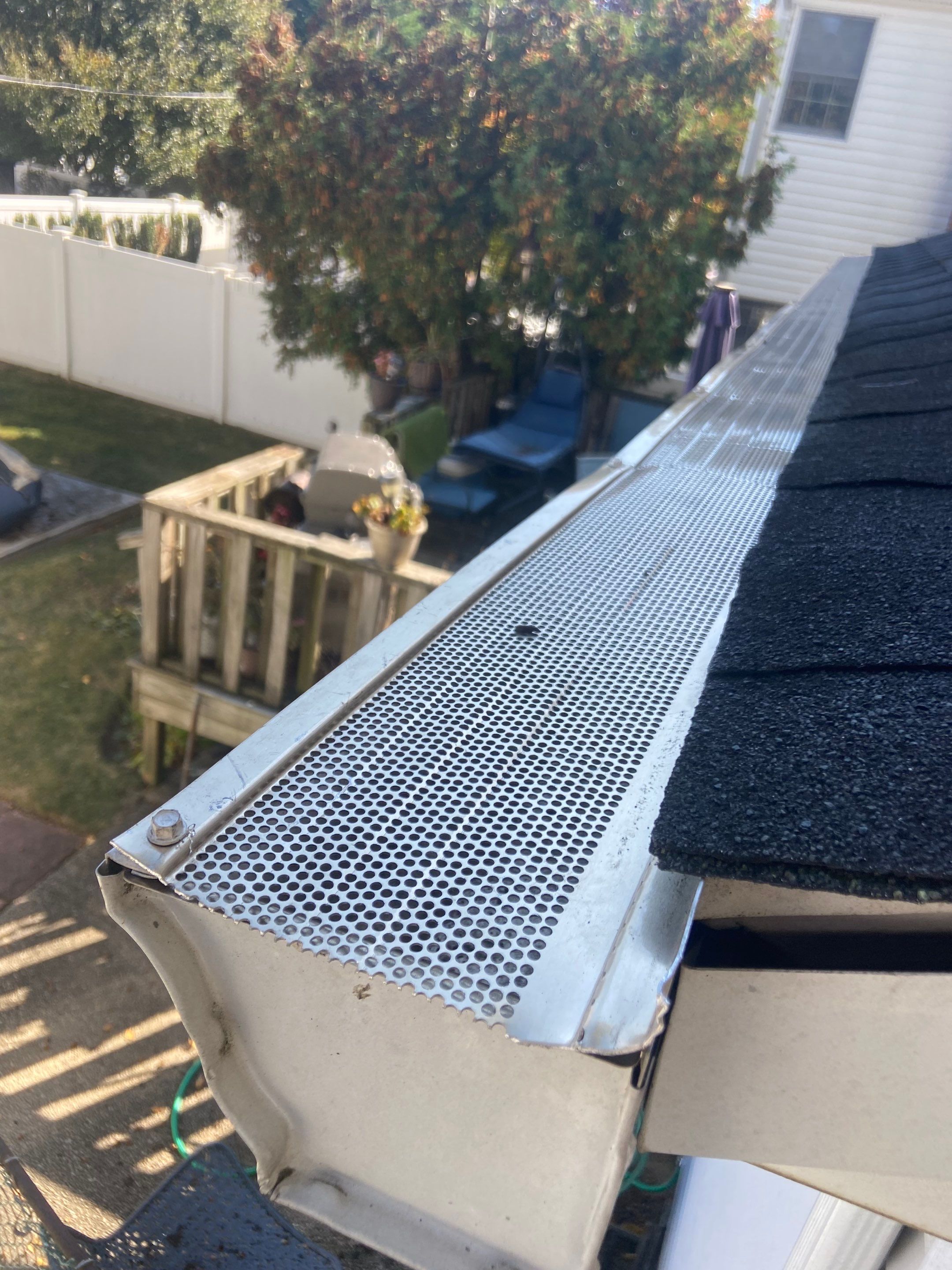 Englert Microguard Gutter Shields using Englert Microguard gutter shields  by Above All Gutters 