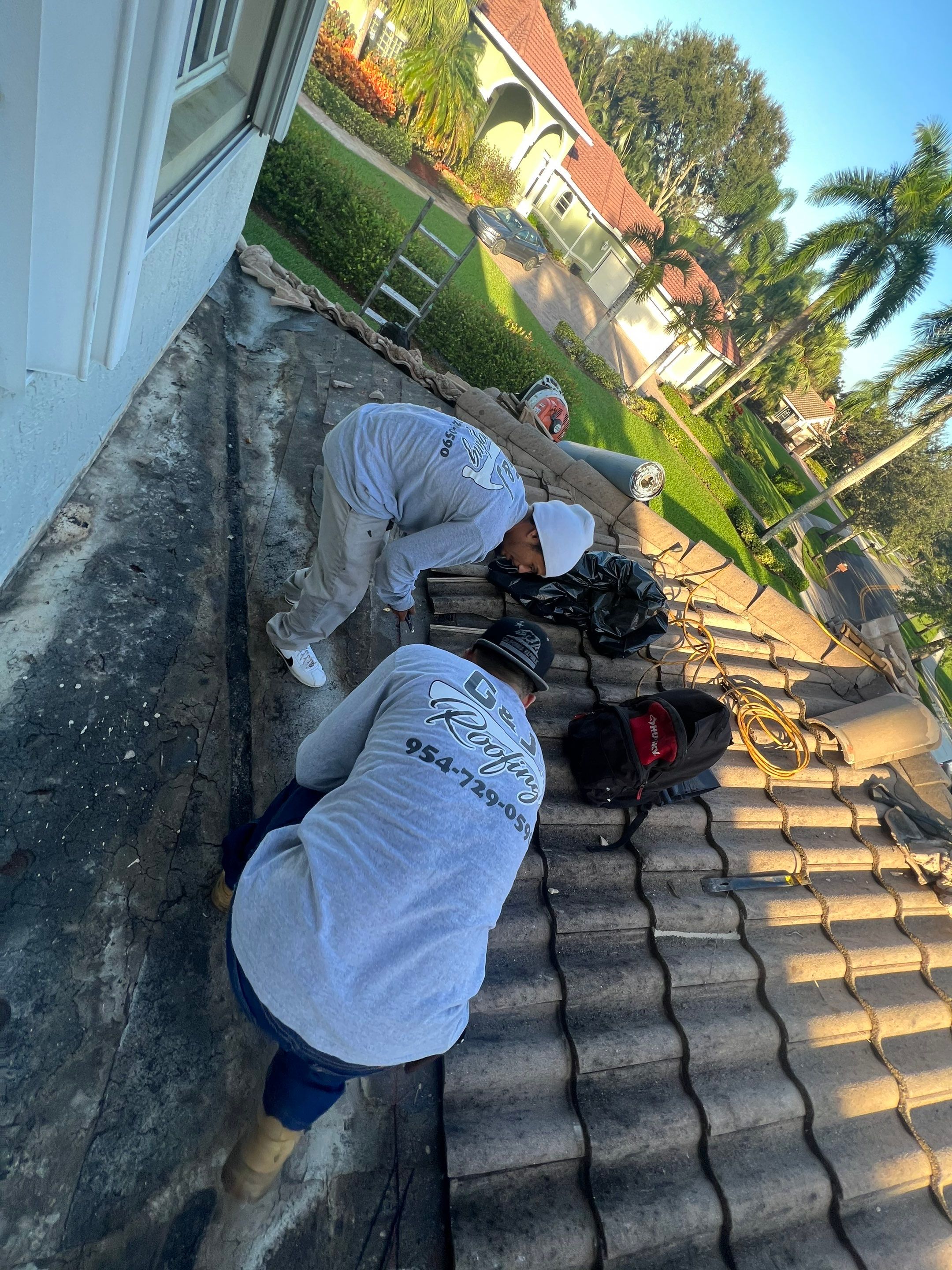 SW 26th St., Davie, FL by G&J Roofing 