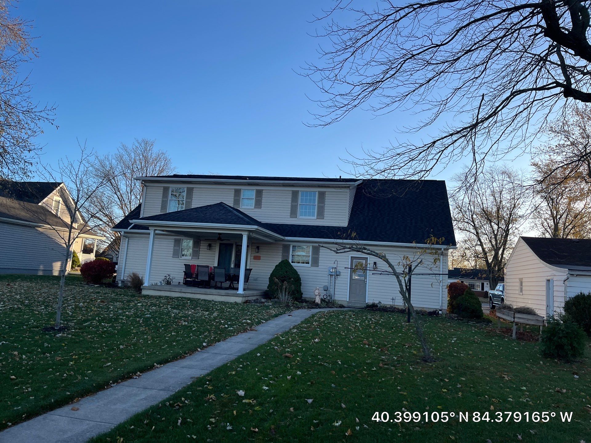 Residential Roofing Installation using GAF Timberline HDZ Appalachian Sky by Nitro Roofing and Construction