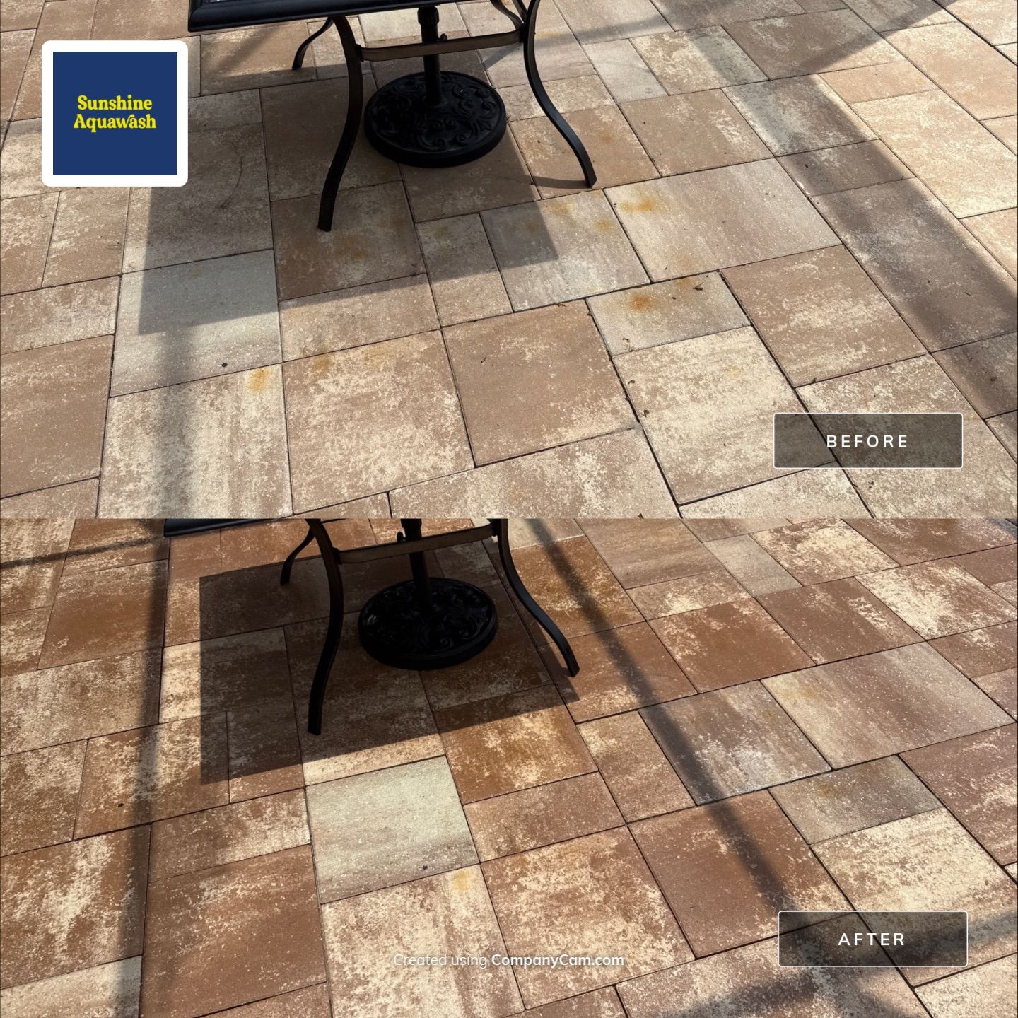 Paver Patio Cleaning & Screen Enclosure Cleaning in GreyHawk Landing – Bradenton, FL 34212 by Sunshine AquaWash