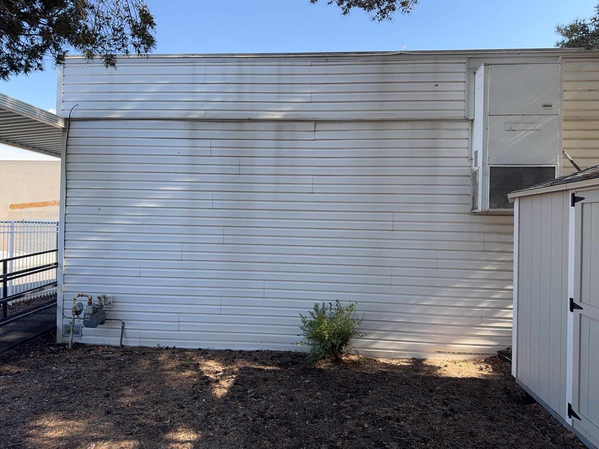 Heber City | Mastic Vinyl Targeted Update | Harbor Grey & White by Ideal Siding Utah