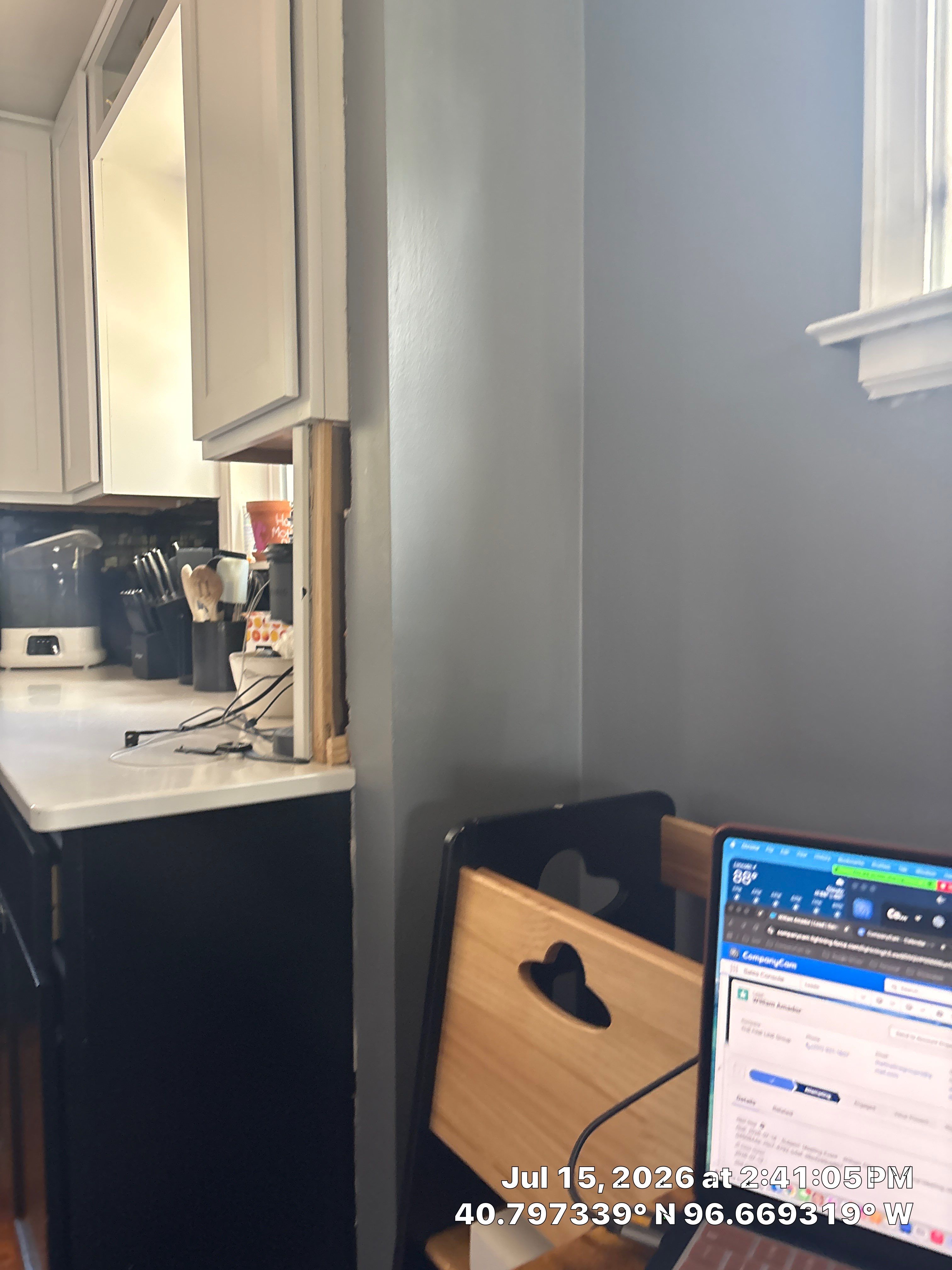 Two-Tone Kitchen Cabinetry and Quartz Countertop Installation in Lincoln by CompanyCam Sales Demo