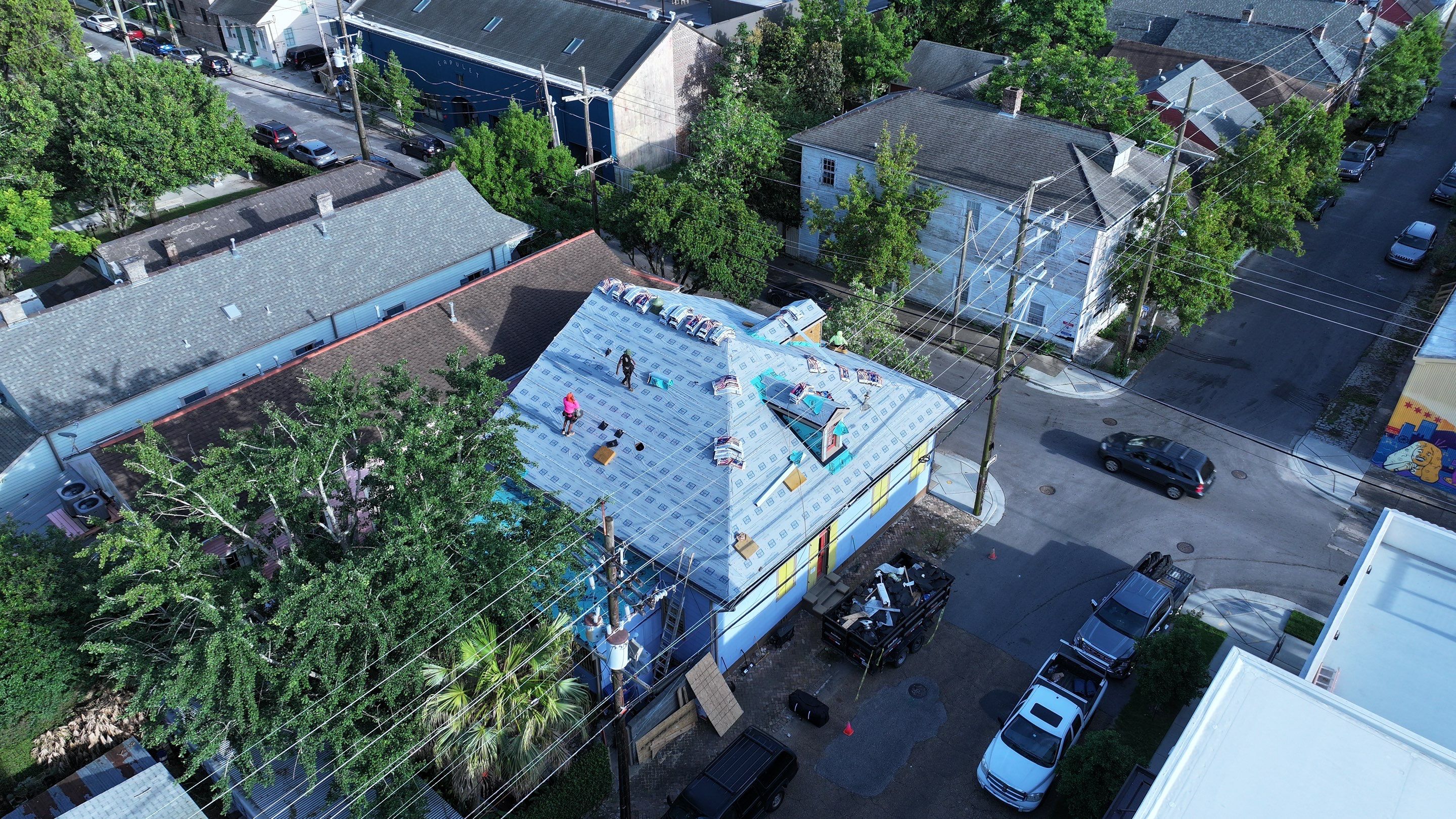 Roof Replacement in New Orleans by HDS Contractors