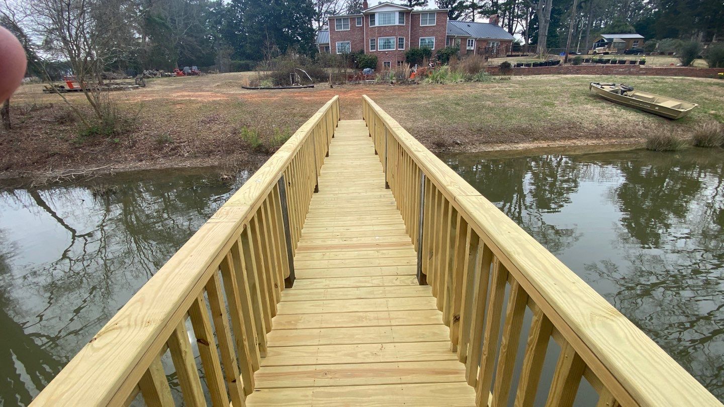 Dock using Wood Sealant by DuraSeal