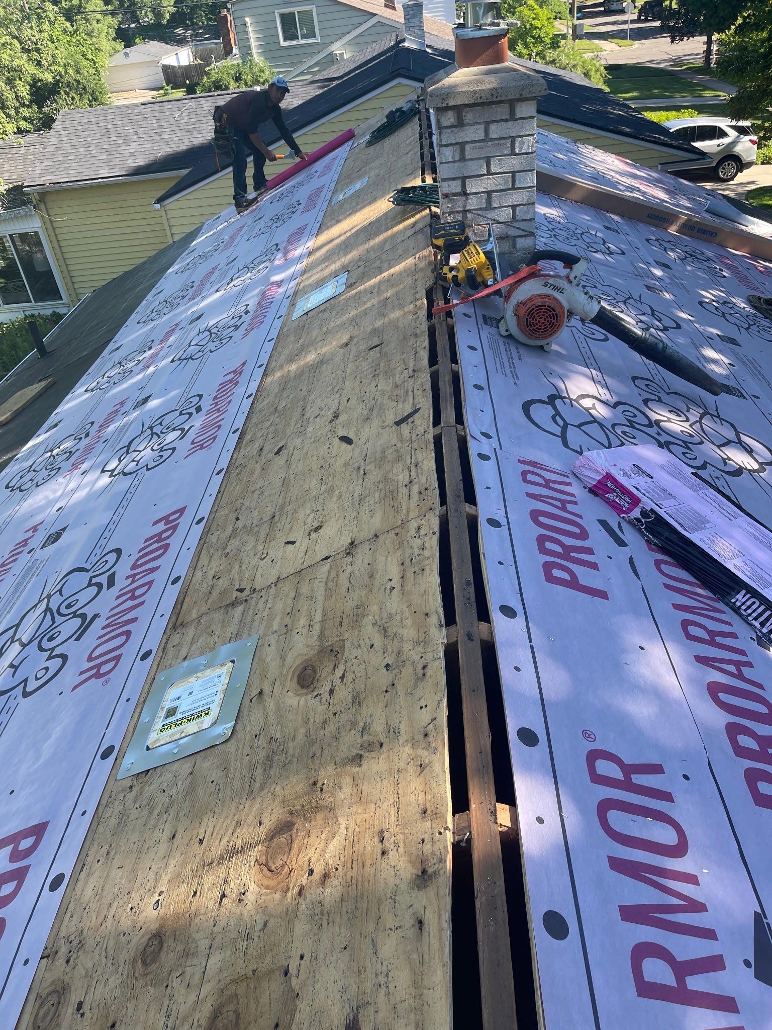 Roof Replacement using Owens Corning Tru Definitions by 180 Contractors