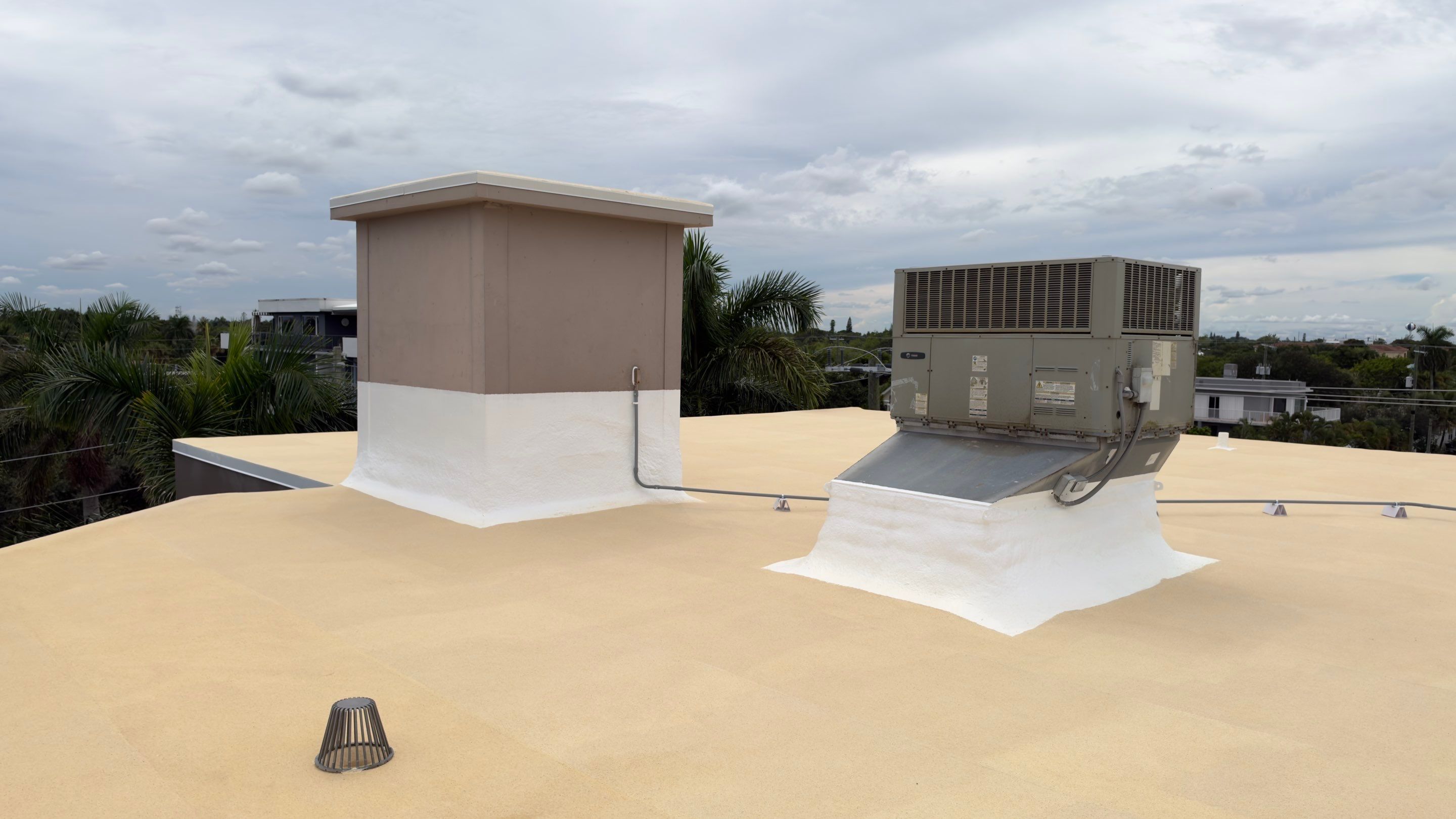 Commercial Roof Restoration for Lake Worth Beach Flat Roof Project by Roof King LLC