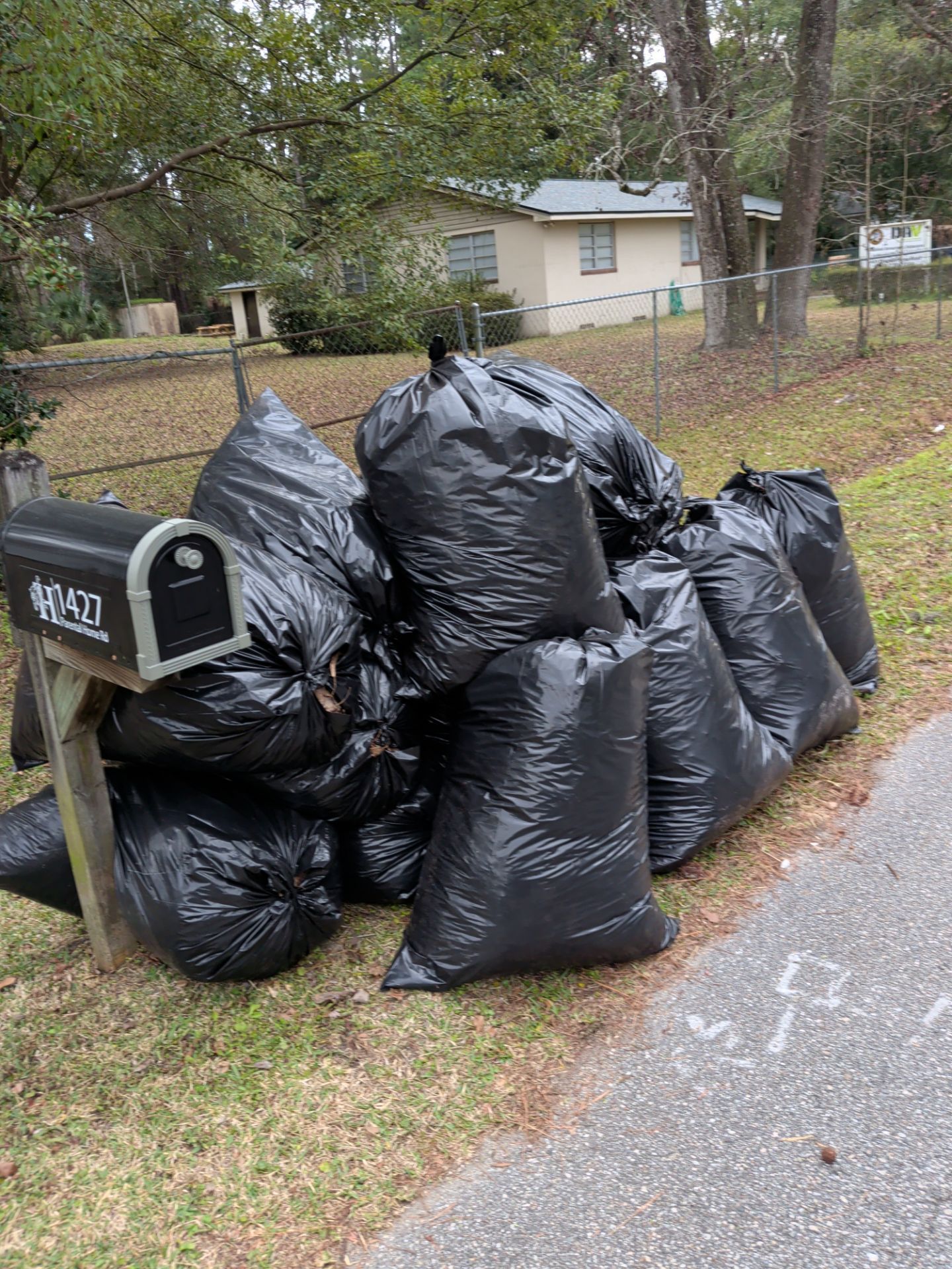 Large-Scale Leaf Removal & Property Cleanup — Jacksonville, FL (Southside Area) by Harmoni Home Services