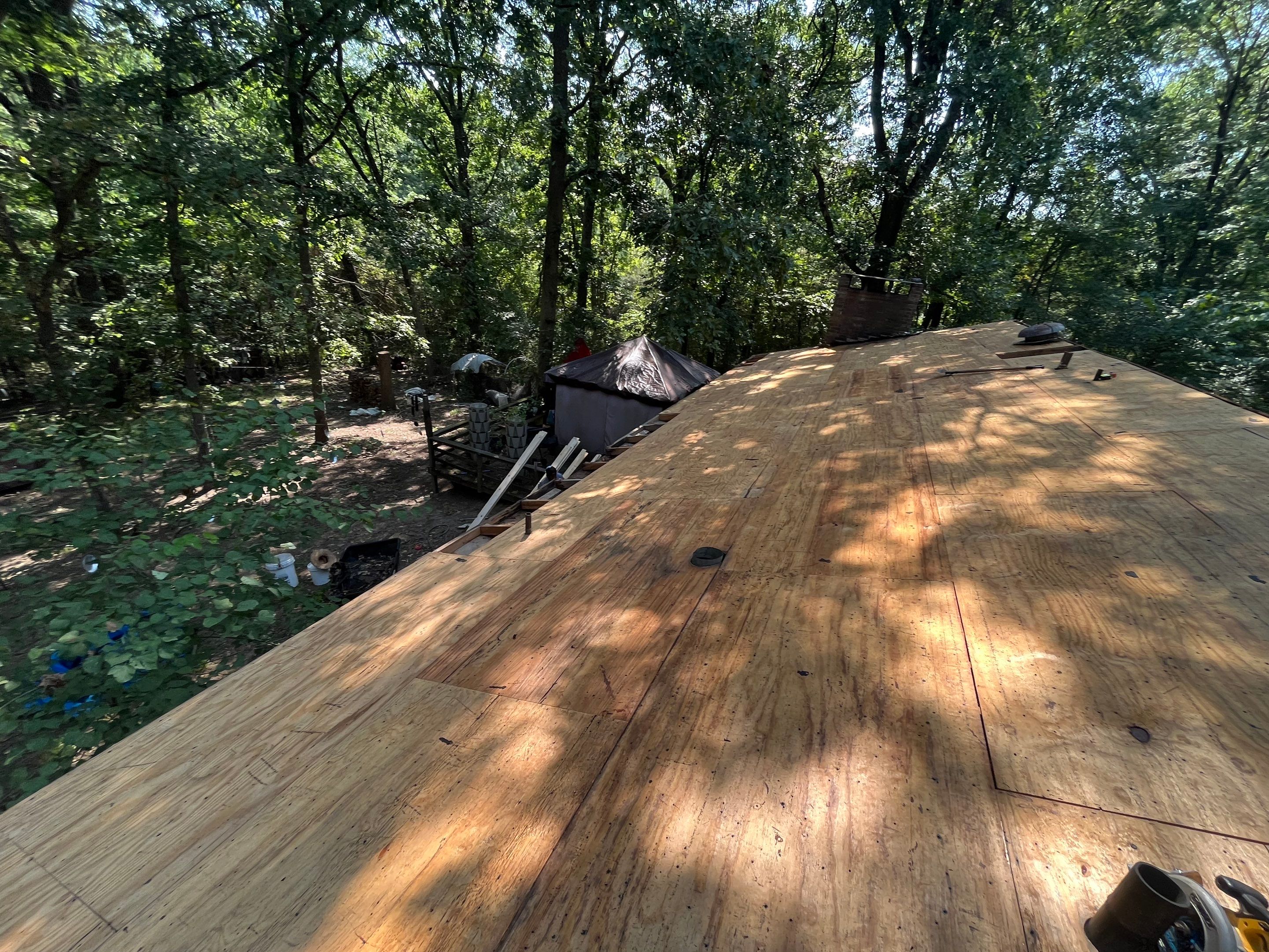 Residential Metal Roof Replacement using Reed's Metals: 29 GA. Colored Residential Panel by Hostetler Roofing