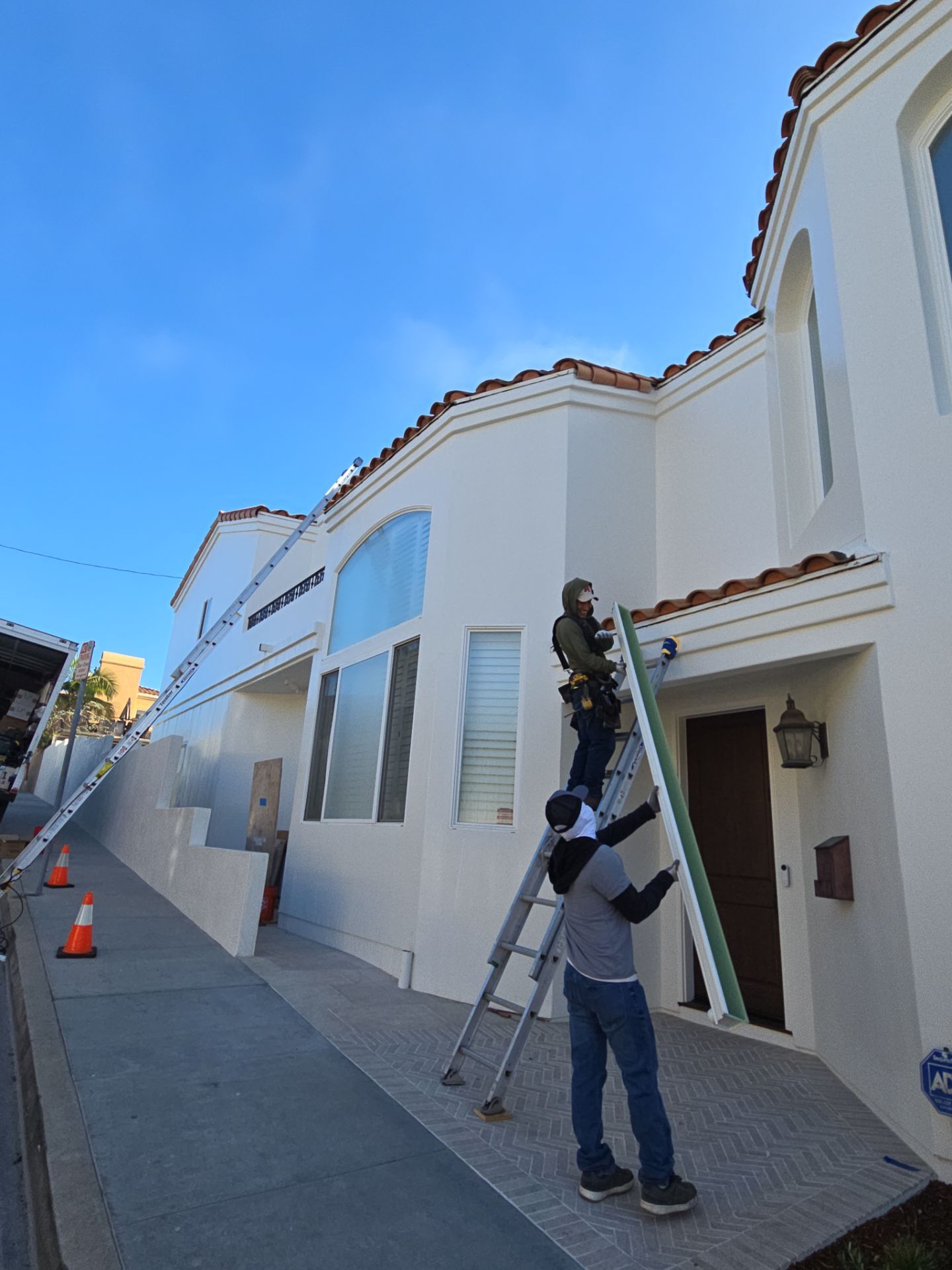 Rain Gutters Project in Manhattan Beach by Insulation Labs