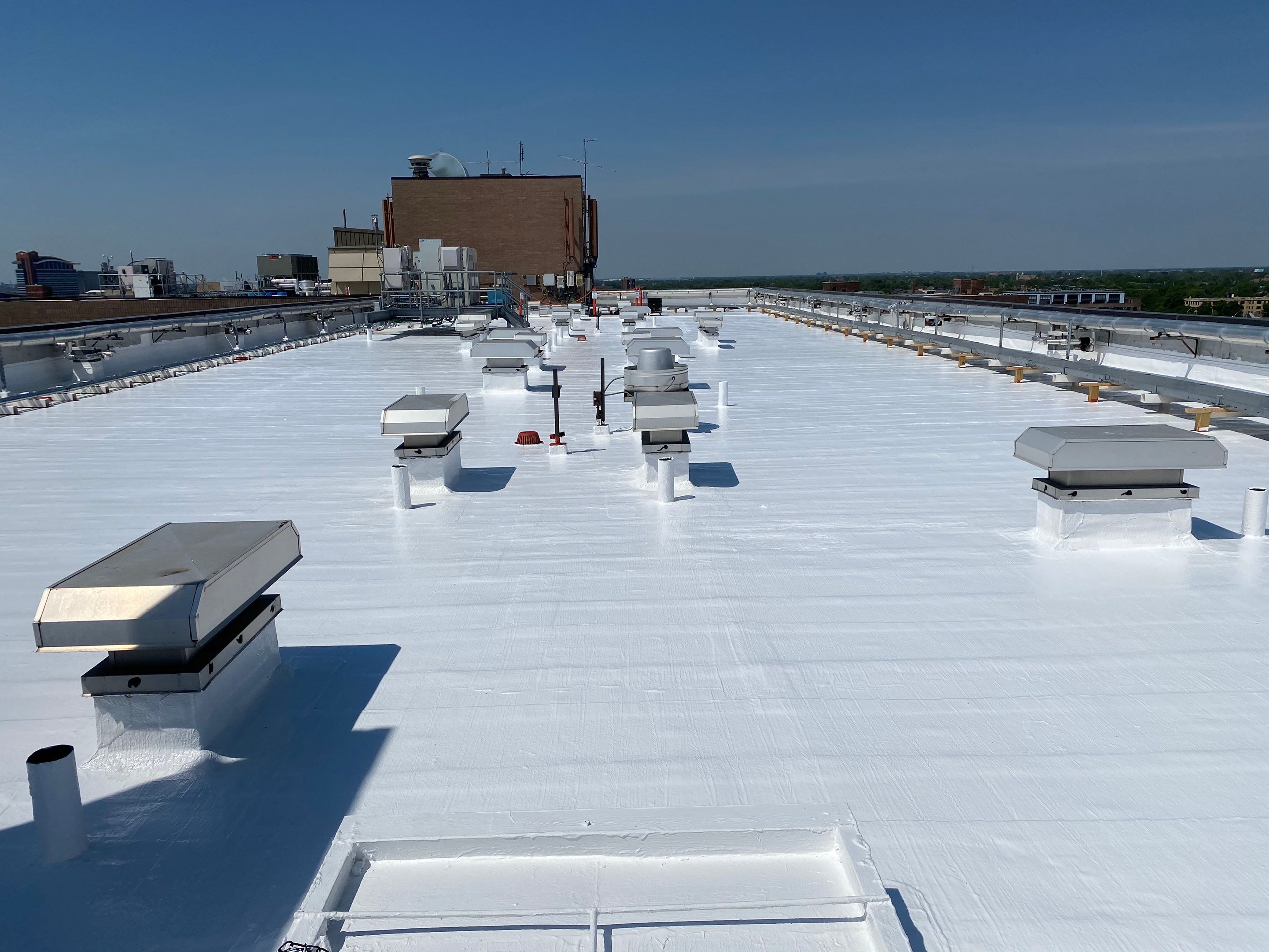City of Detroit Roof Restoration by Bloomfield Construction & Restoration