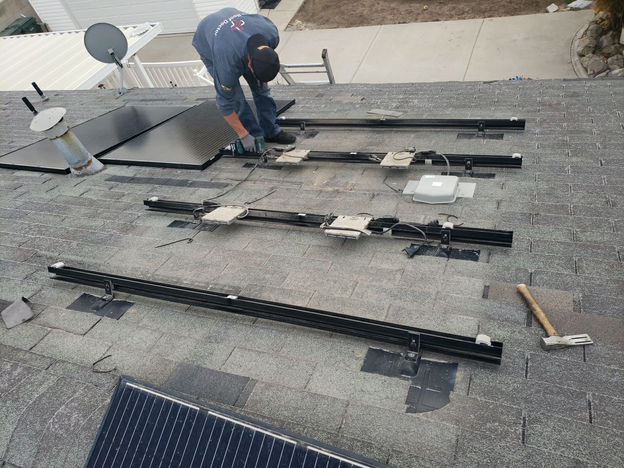 Residential Roofing Installation using GAF Timberline HDZ - Lifetime Shingle by The Roof Doctor