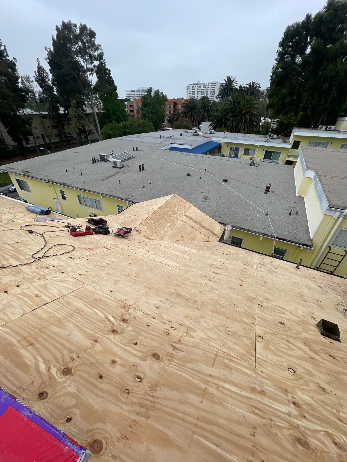 Roof Replacement at the Magic Castle Hotel- Los Angeles, CA 90028 by Epic Roof Replacement
