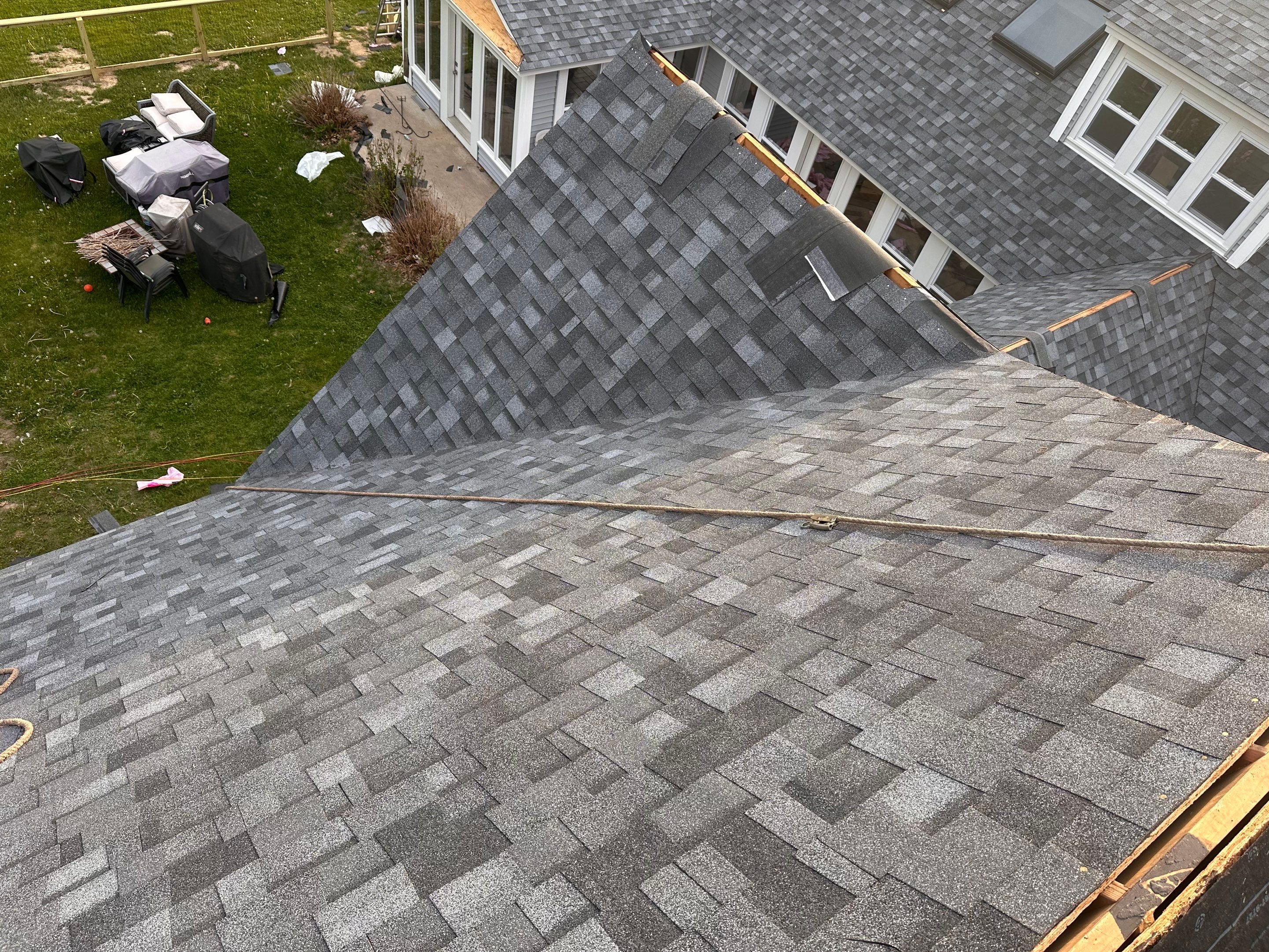 Owens Corning Asphalt Roof Replacement in Deerfield, NH by Tall pine roofing