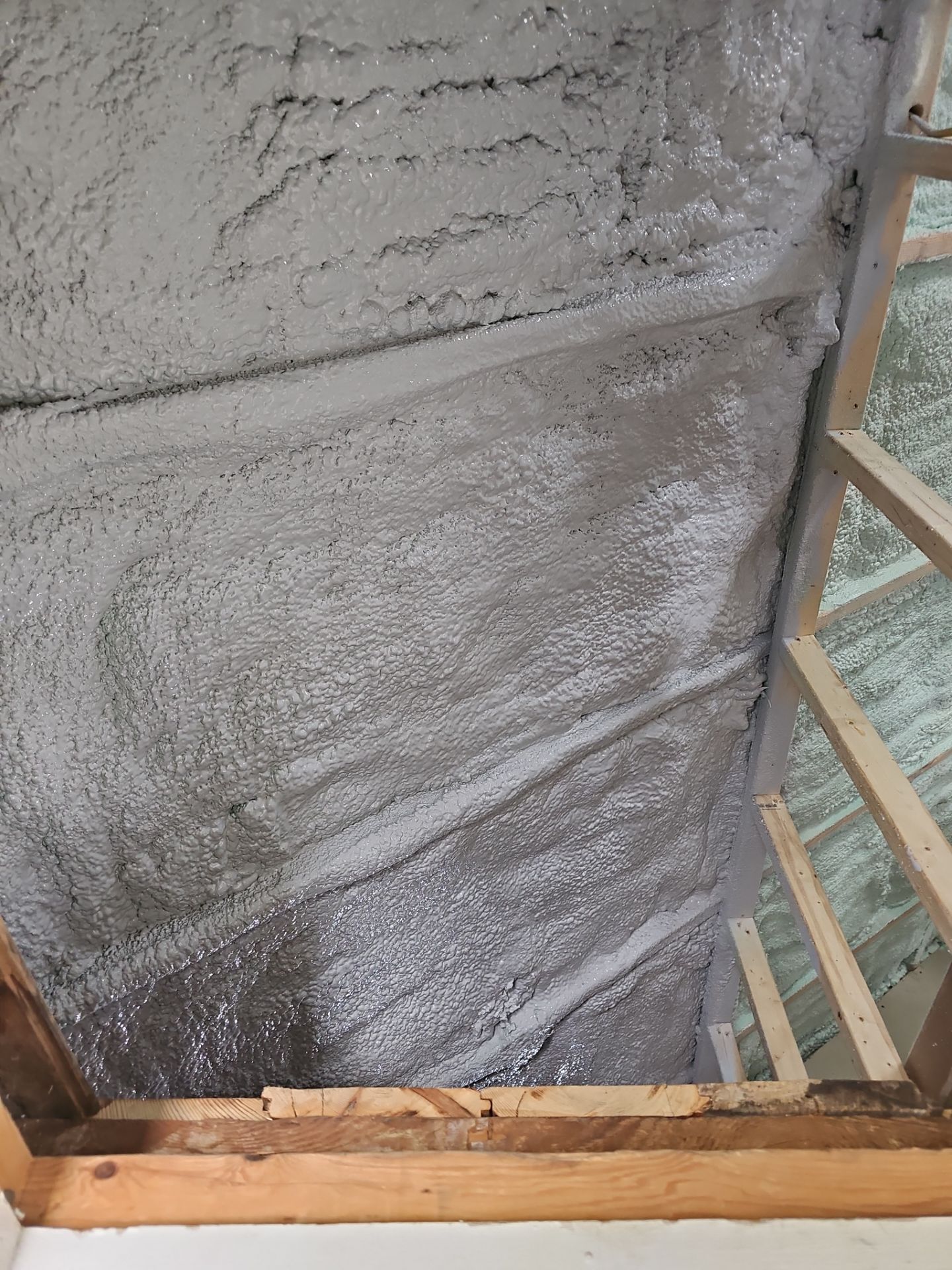 Attic Insulation using Closed Cell Spray Foam by NYS Foam & Energy
