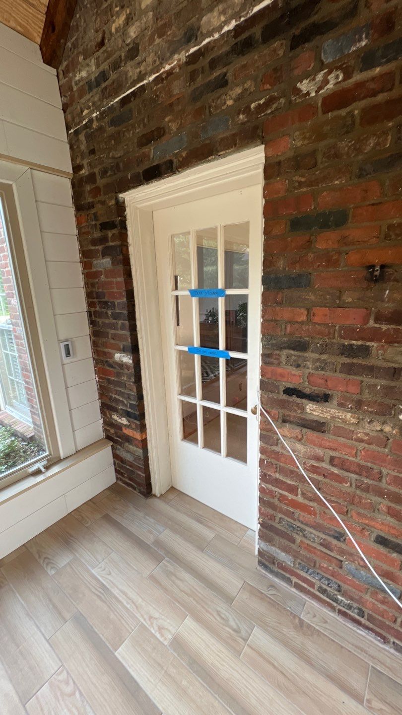 Exterior Painting using Romabio Masonry Flat by Nashville House Painters