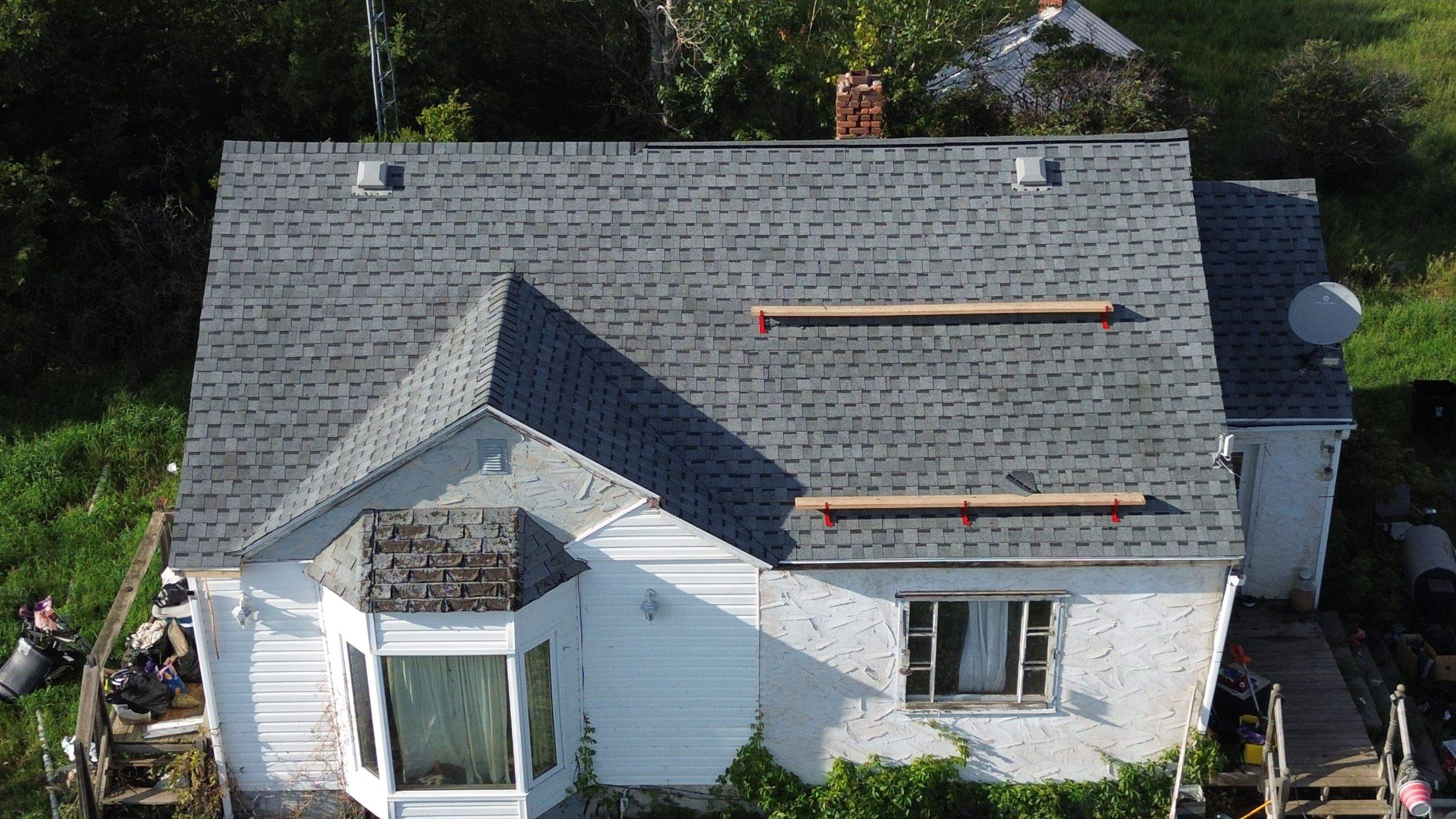 Project in Lamont County by ADL Roof Revival