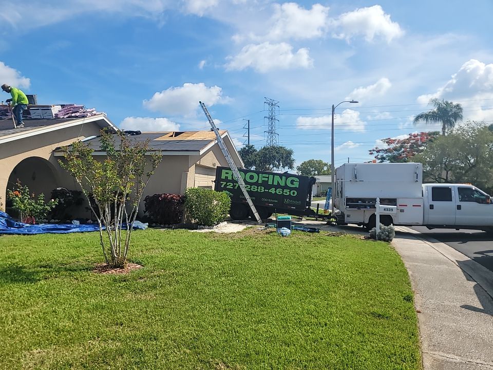 Project in Clearwater 33762 by Mitchell Roofing Company LLC