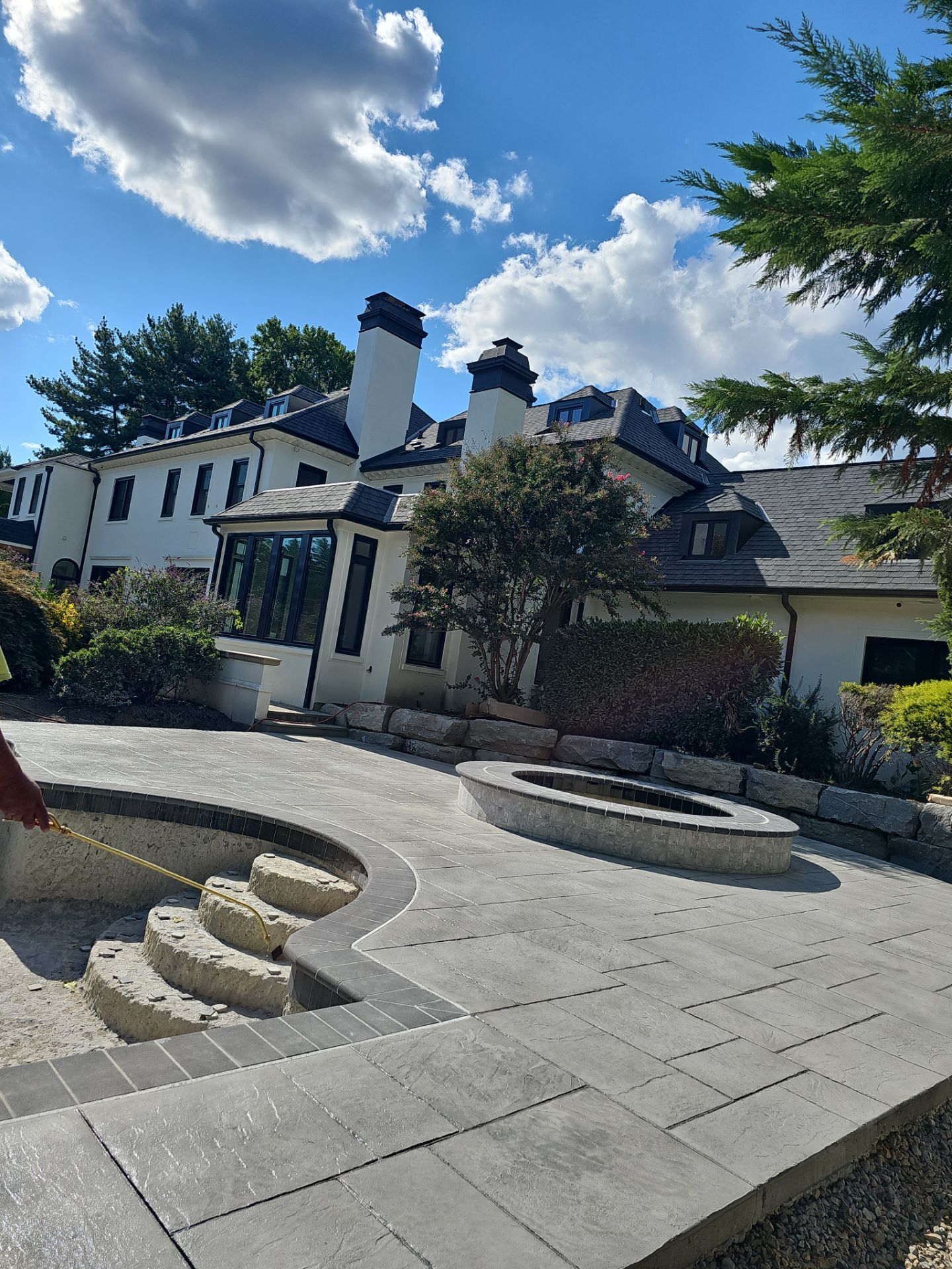 Pool Deck in Gladwyne Pa by Architectural Concrete Design