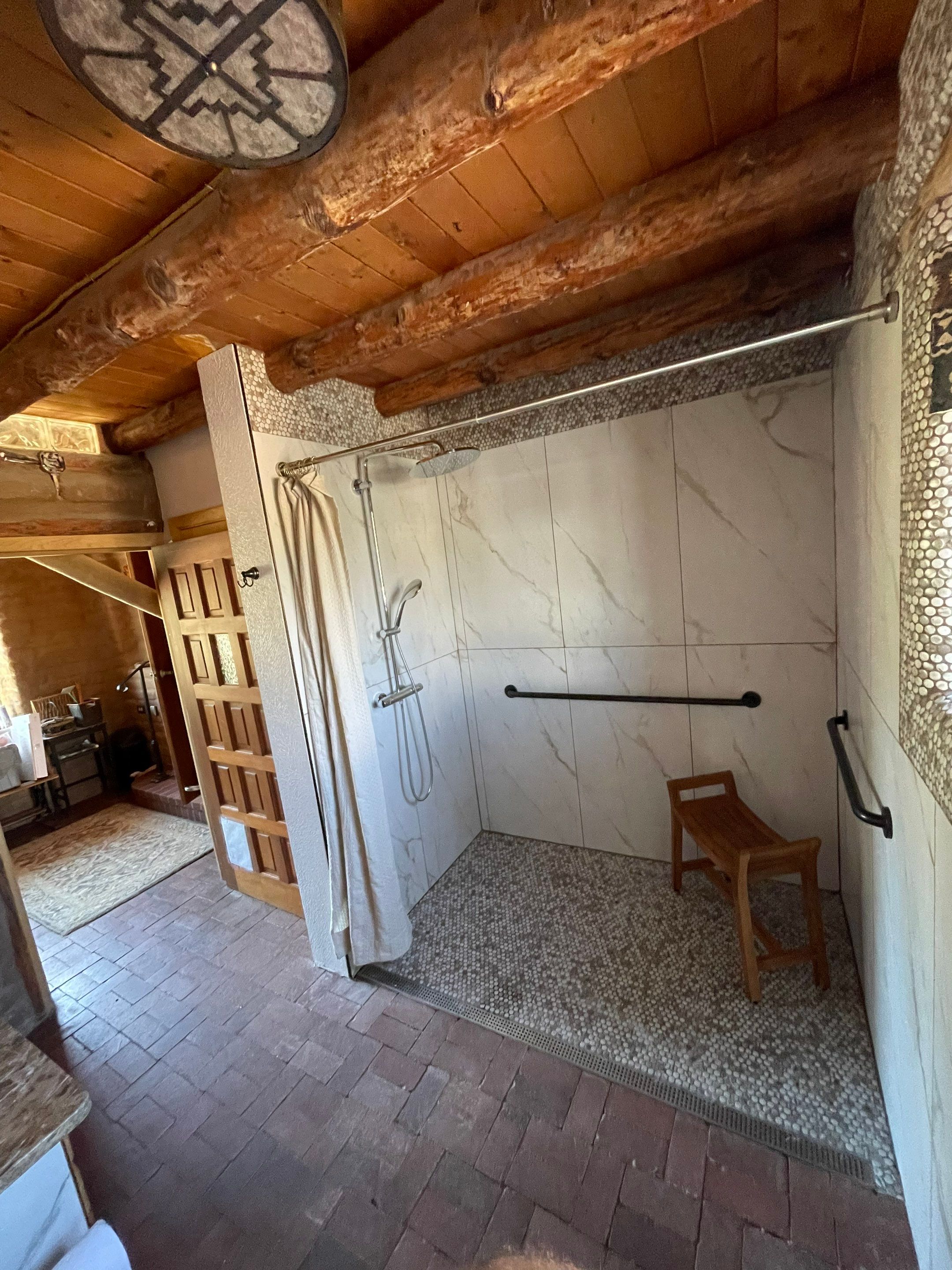 Southwestern Bathroom Remodel by Rio Grande Building & Storage