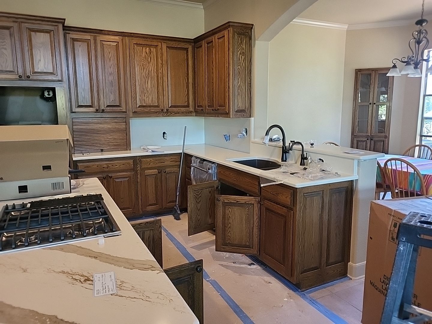 Stone Oak Kitchen Remodel by Legacy Bath and Kitchen 